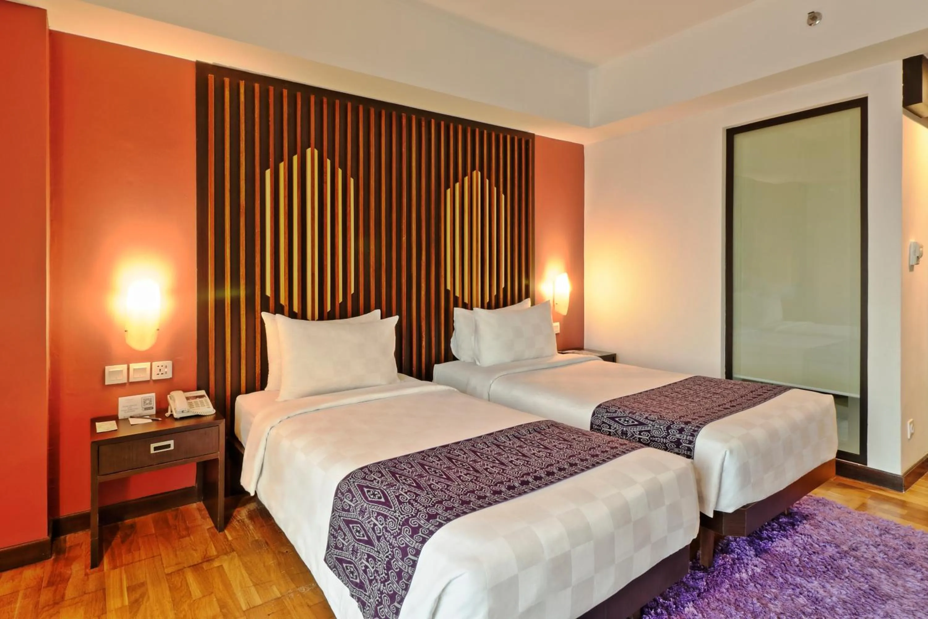Bed in Mercure Pontianak City Center