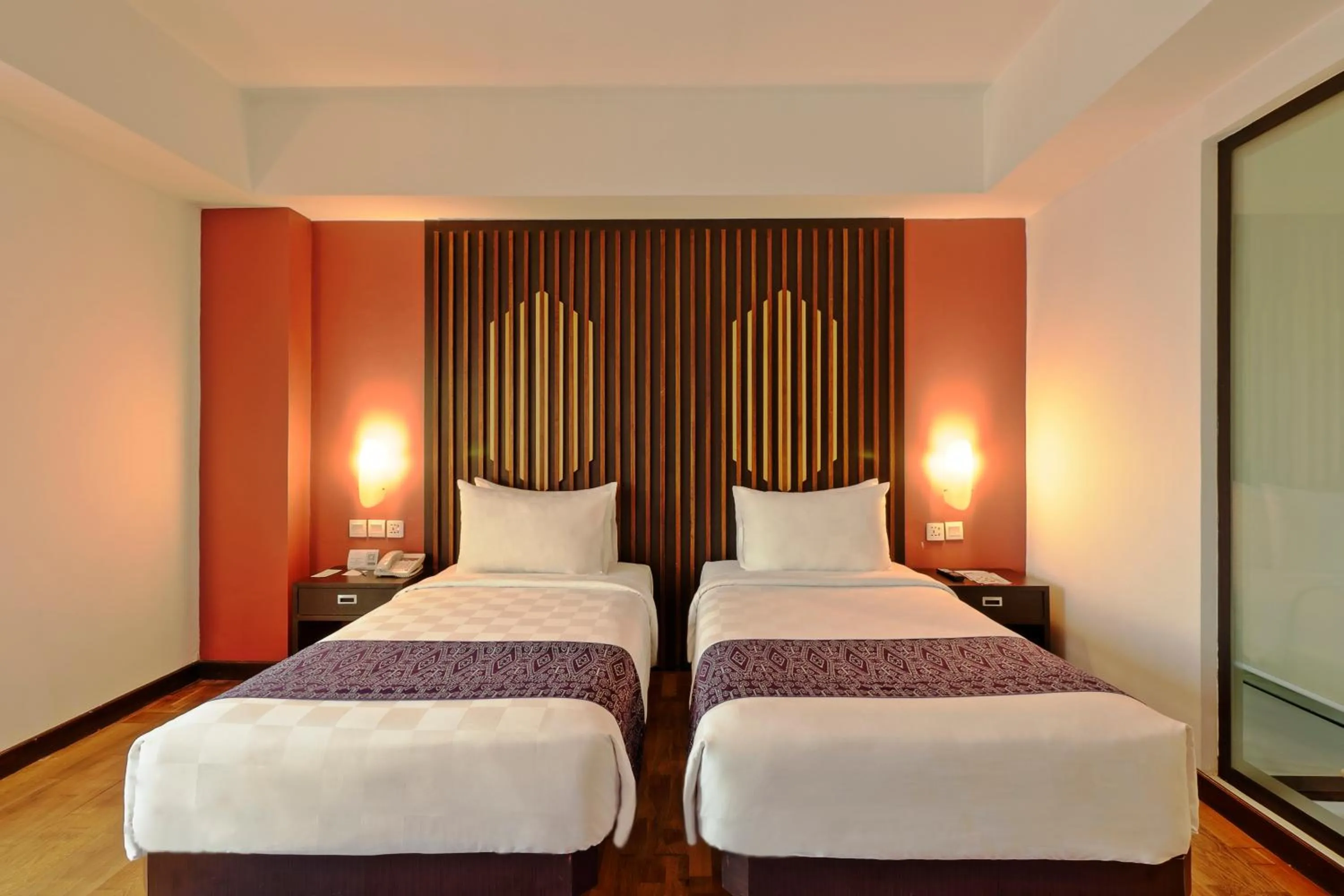 Bed in Mercure Pontianak City Center