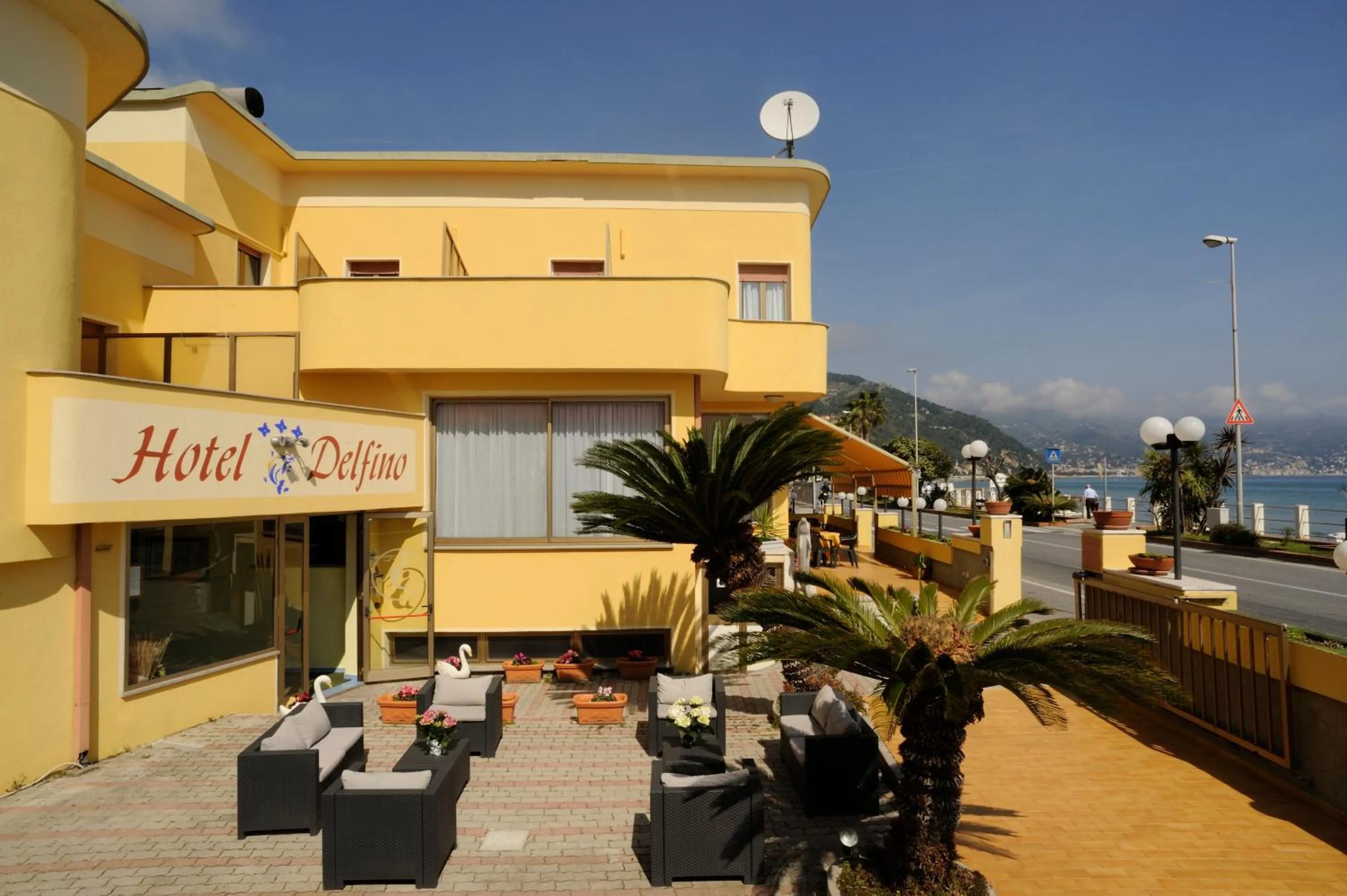 Property building in Hotel Delfino