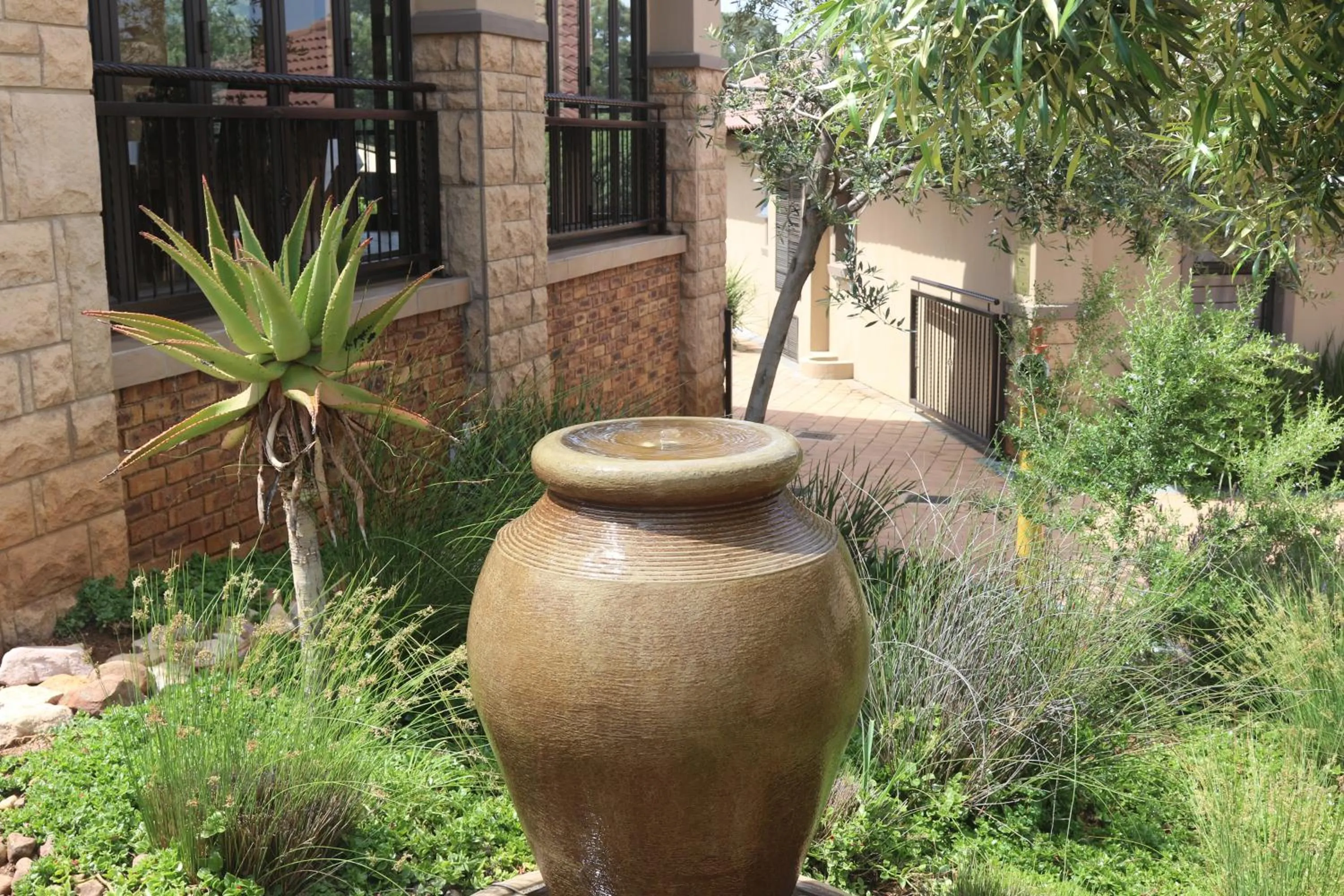 Garden in Heidelberg Kloof Lodge