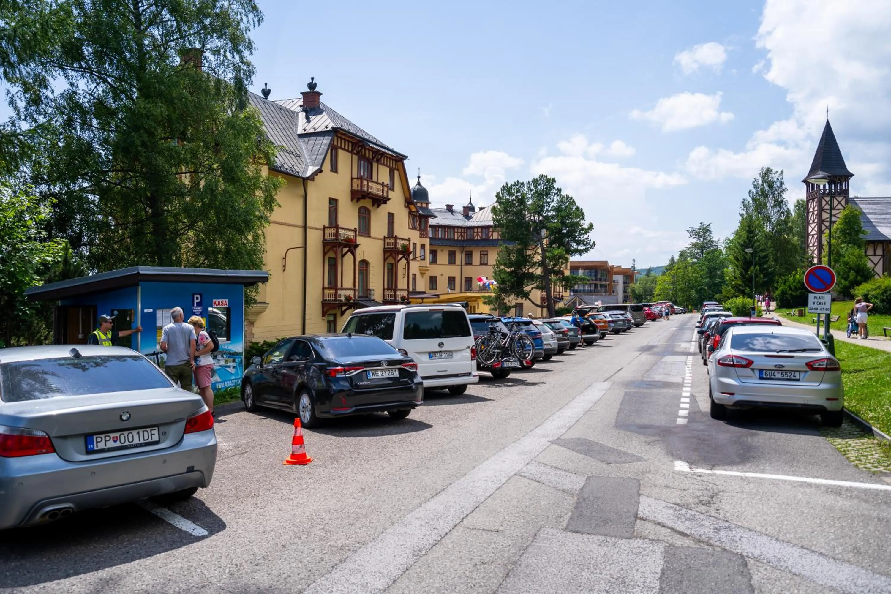 Property building in Grand hotel Starý Smokovec