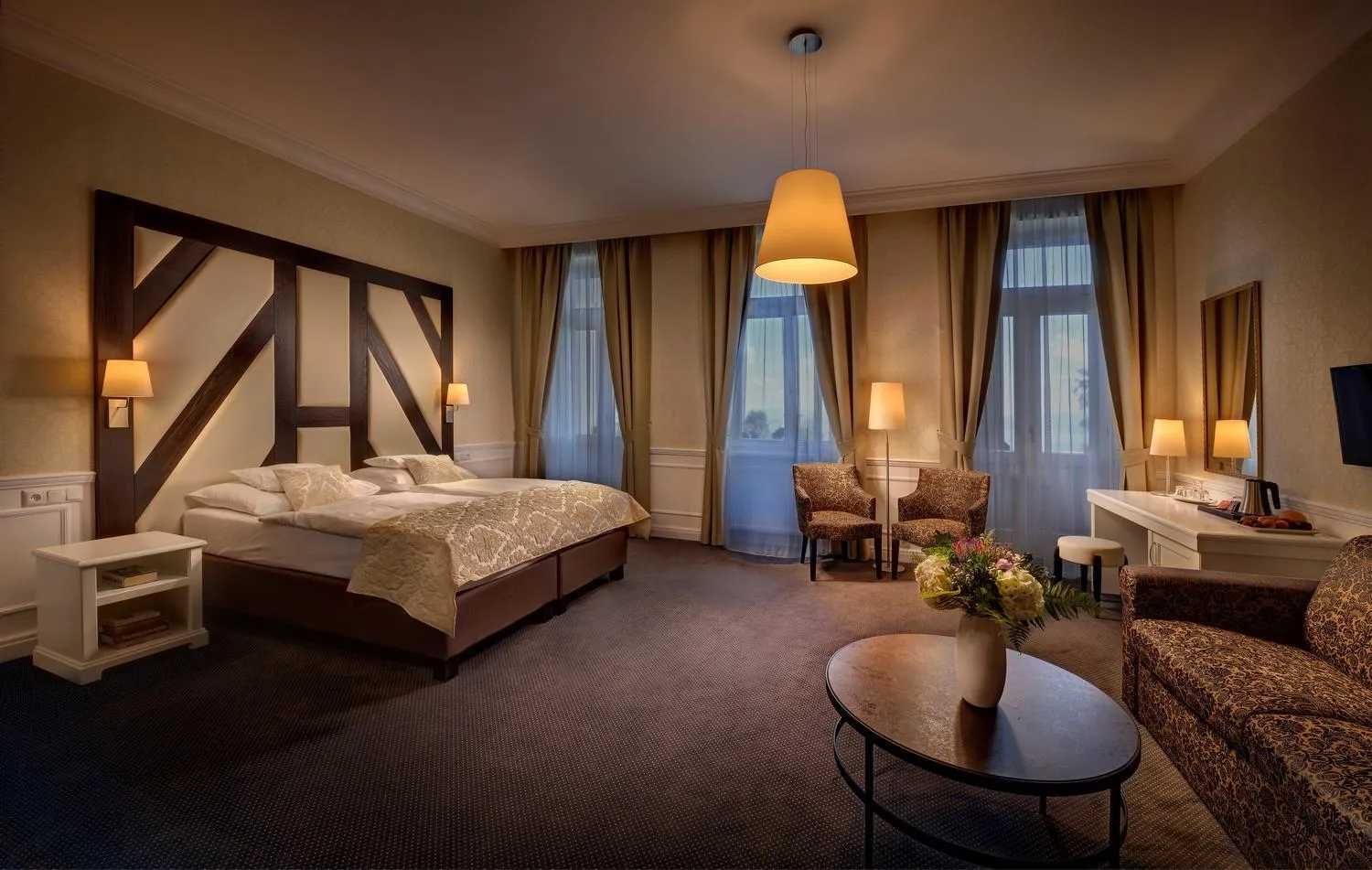 TV and multimedia, Bed in Grand hotel Starý Smokovec