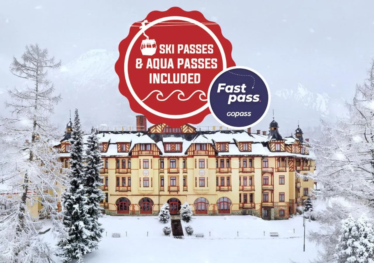 Facade/entrance in Grand hotel Starý Smokovec