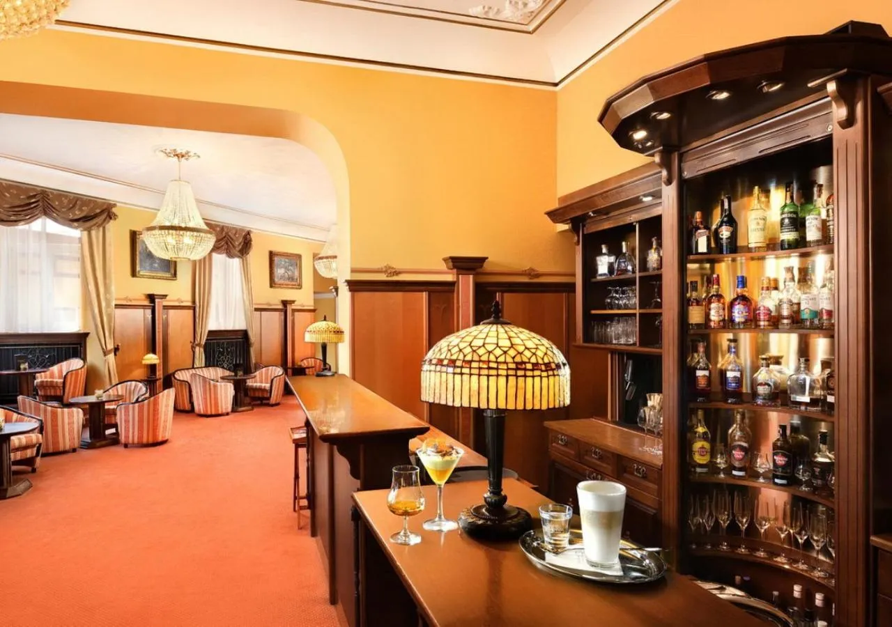 Lounge or bar in Grand hotel Starý Smokovec