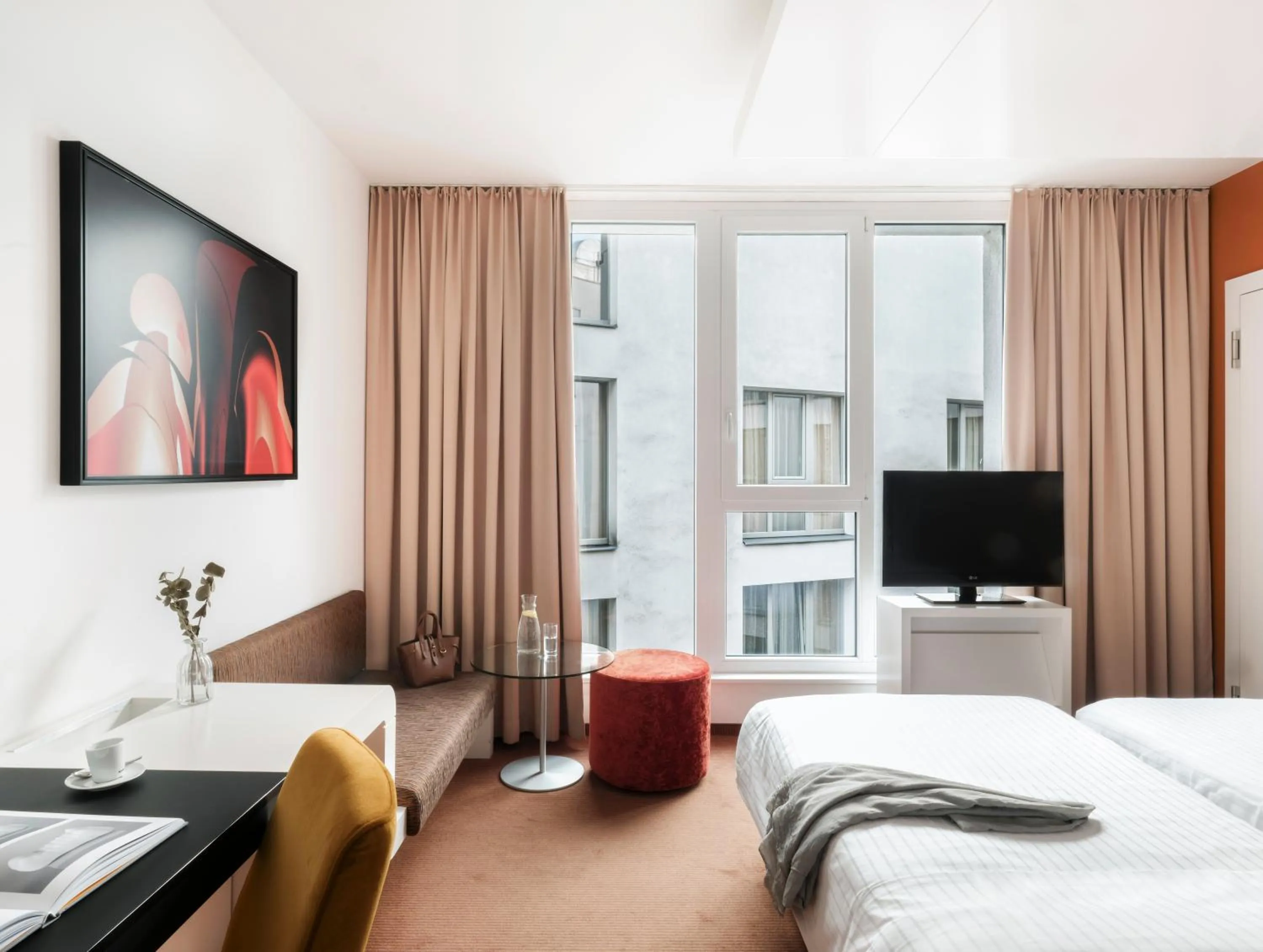 Bedroom, Bed in Falkensteiner Hotel Bratislava