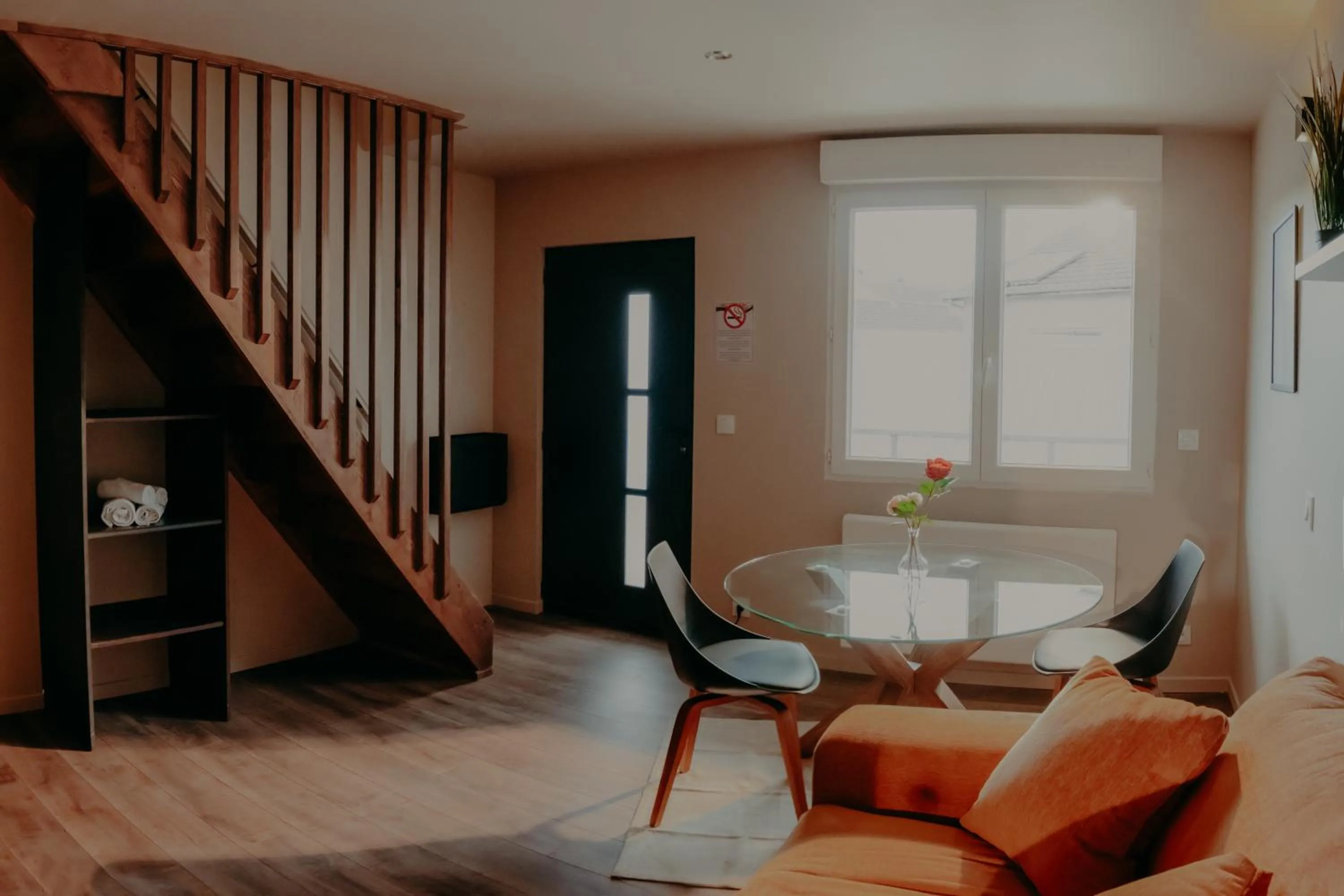 Living room in Le Central Hôtel-Bar