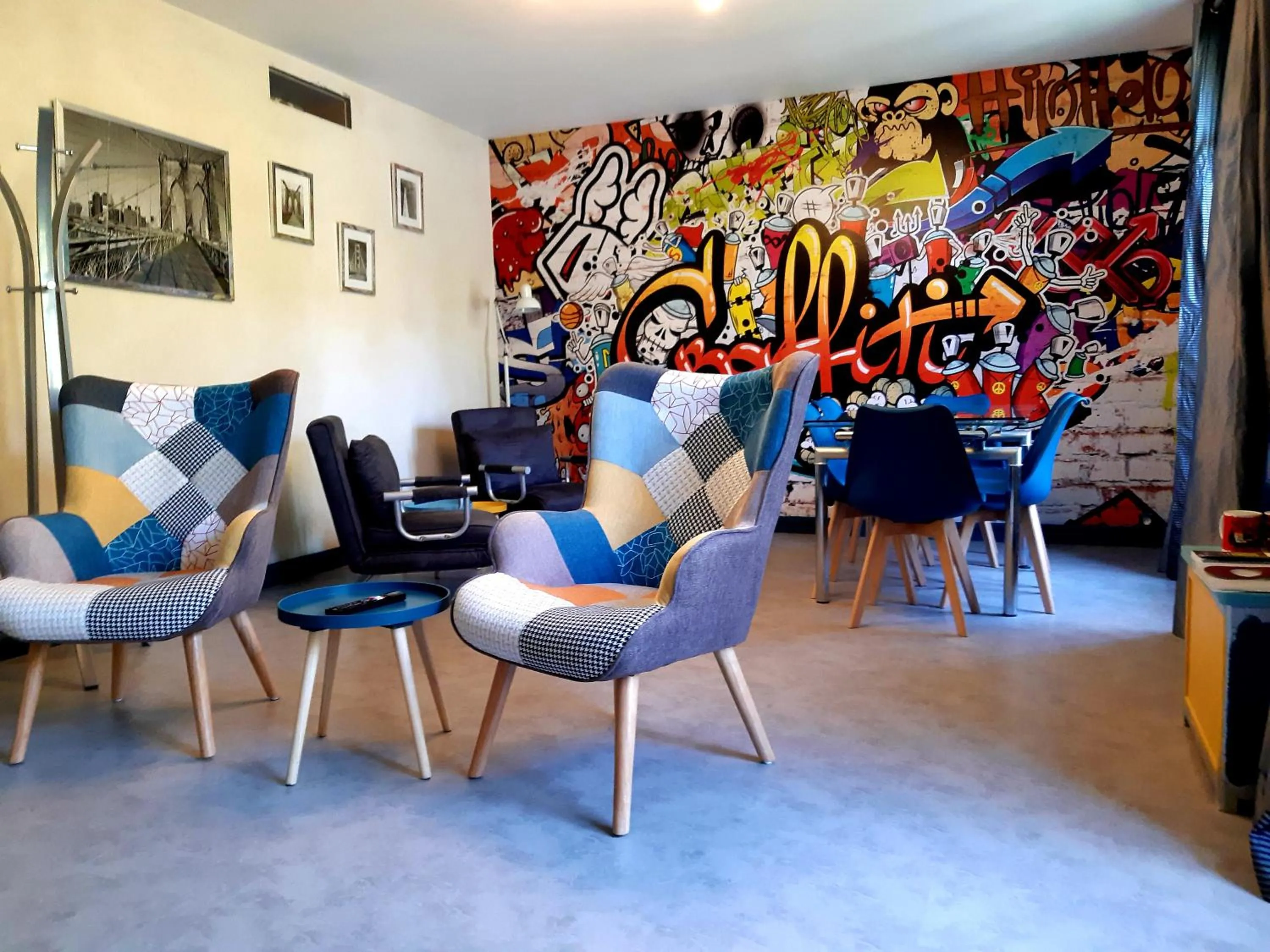 Living room in Logis Domaine de Peyrolade