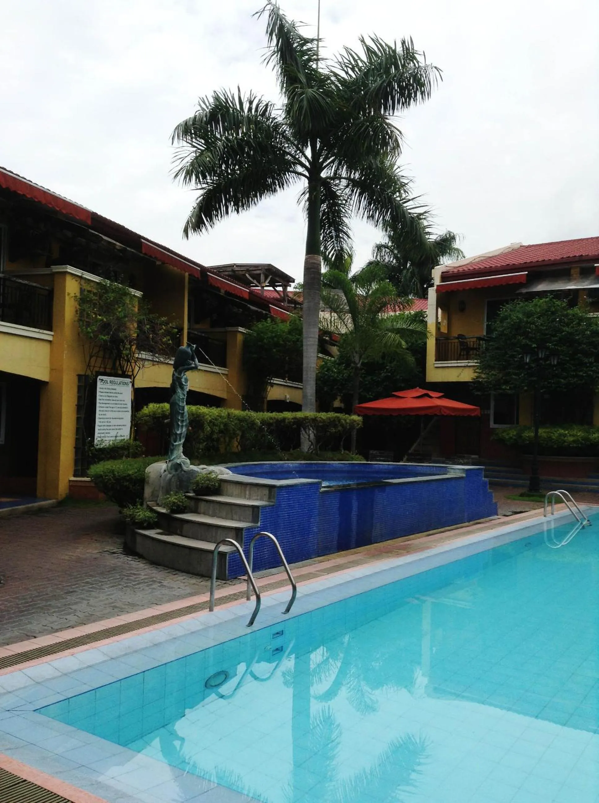 Swimming pool in Crown Regency Residences Davao