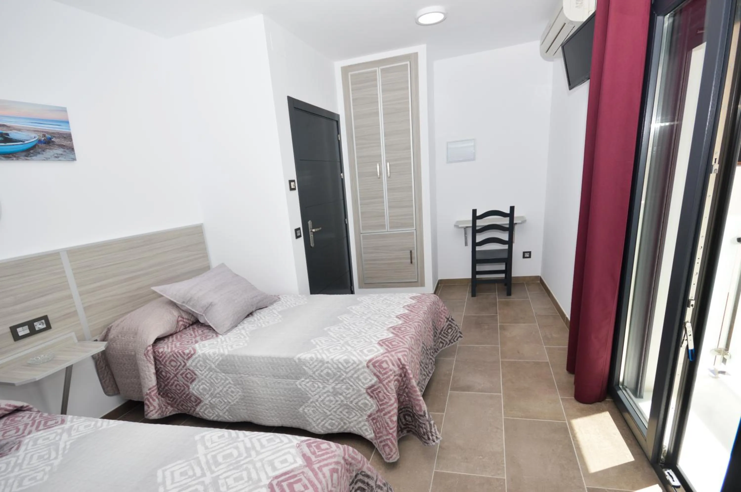 Bed in Hostal Maria Jose