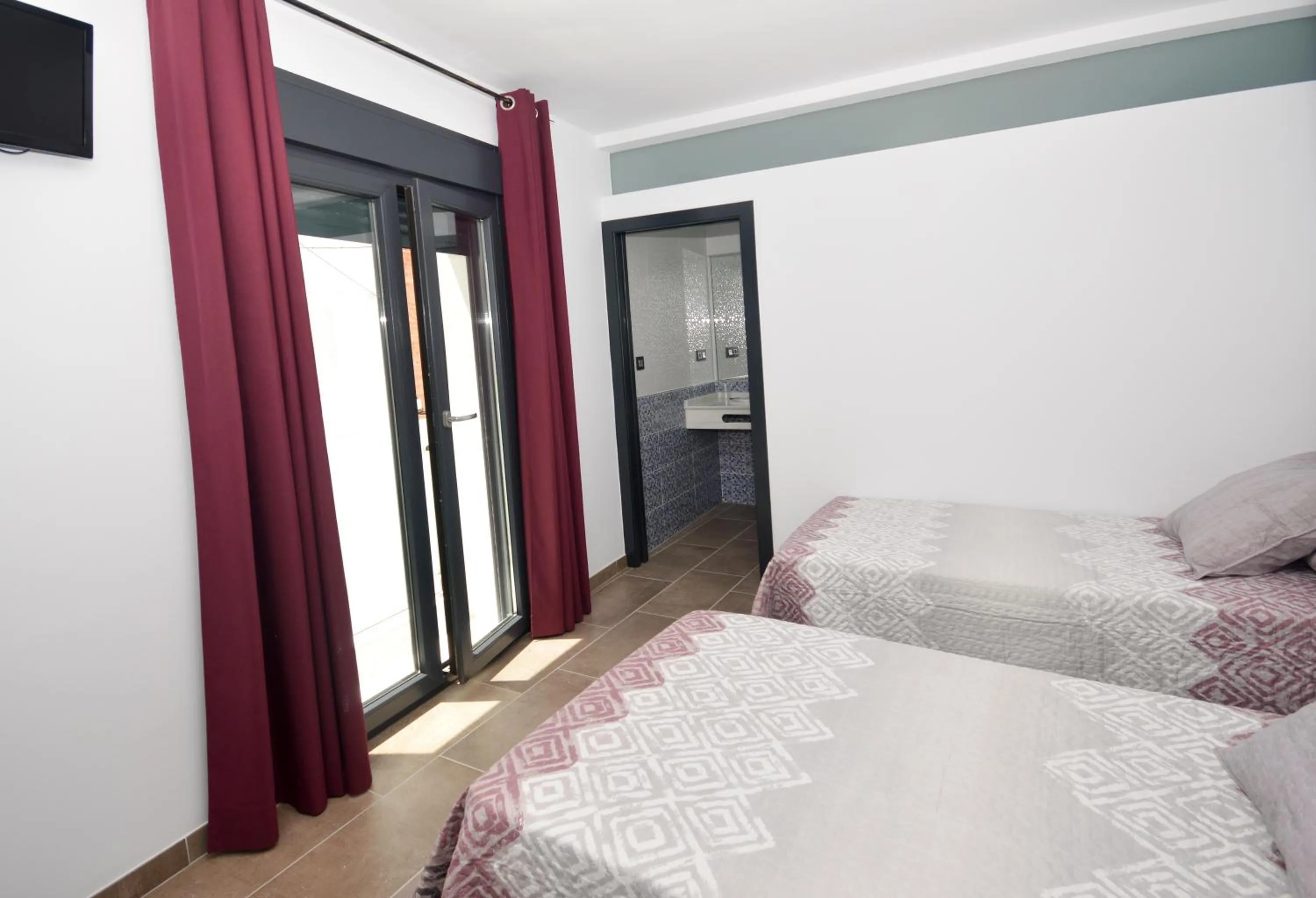 Bed in Hostal Maria Jose