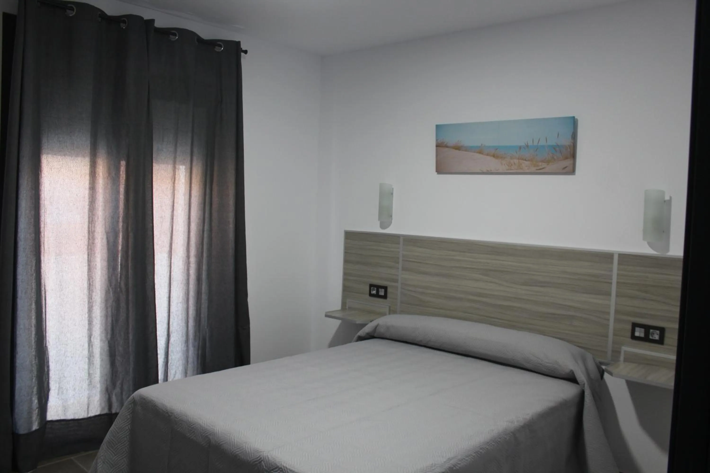 Bed in Hostal Maria Jose