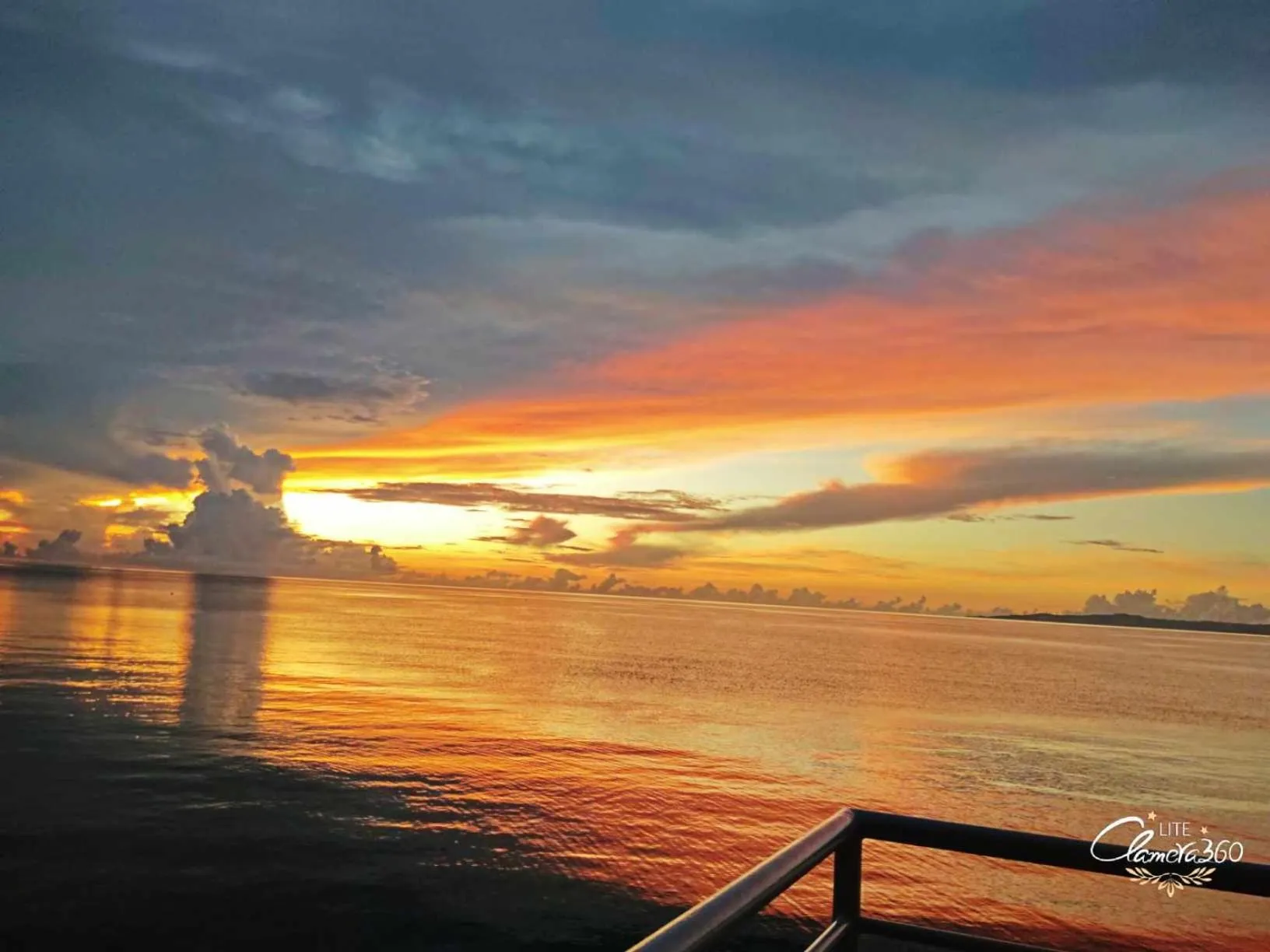 Sunrise in Angler's Hub & Resort Oslob