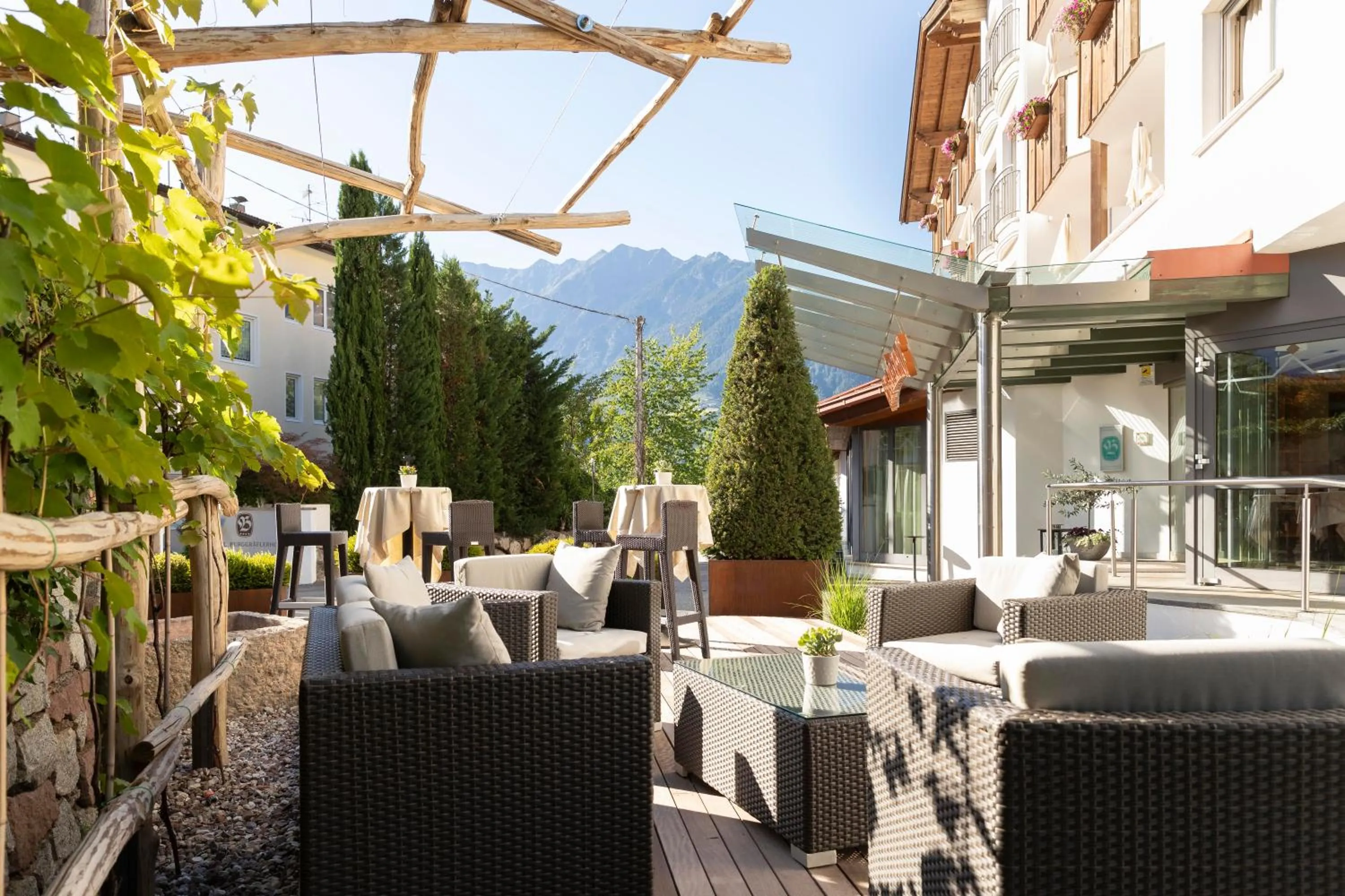 Facade/entrance in Hotel Burggräflerhof