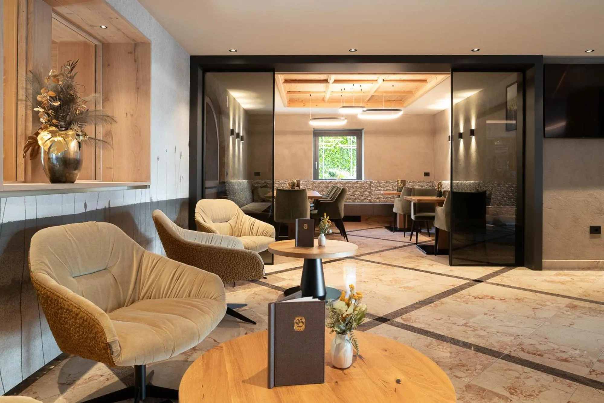 Lobby or reception in Hotel Burggräflerhof