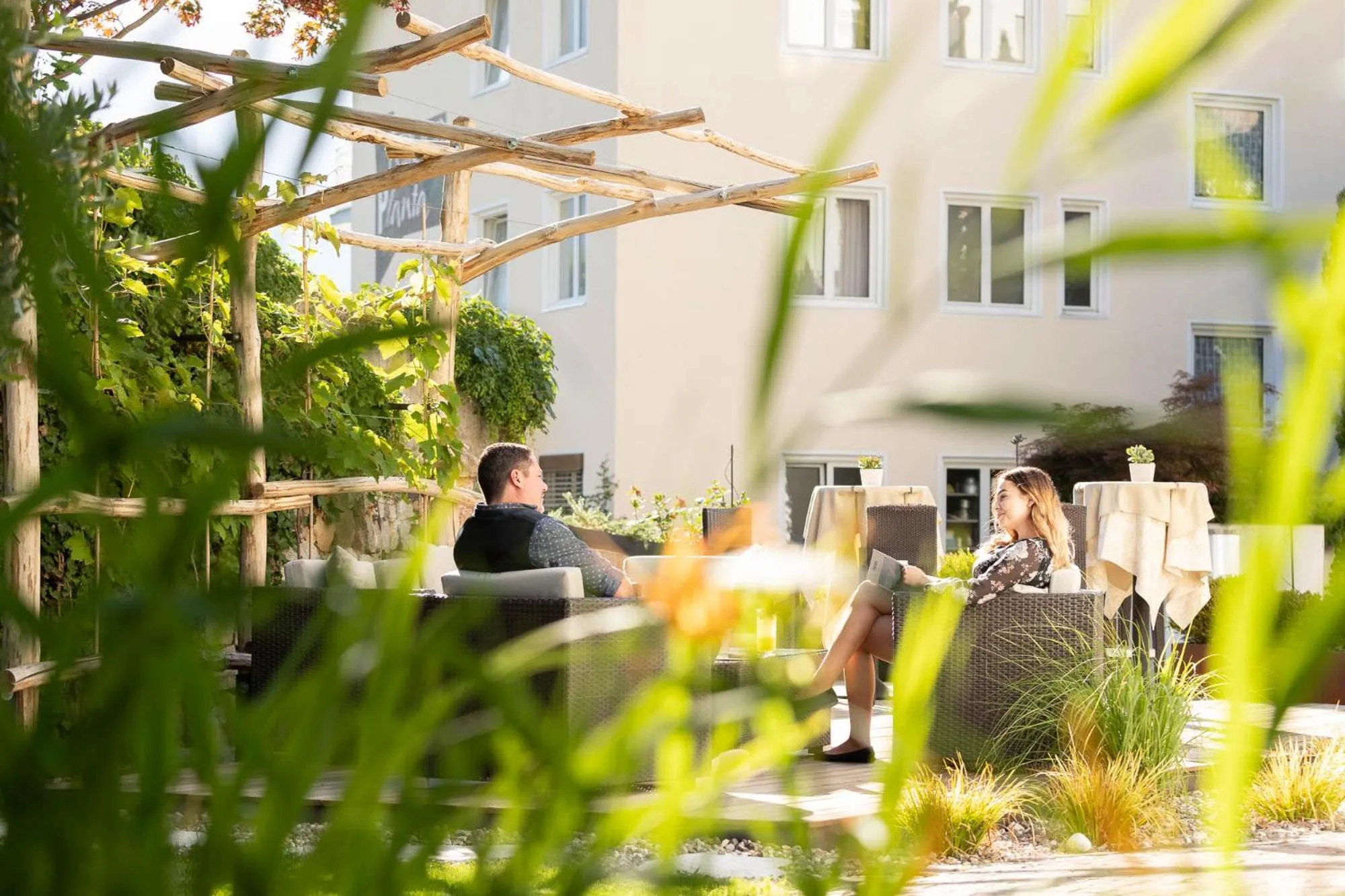 Garden in Hotel Burggräflerhof