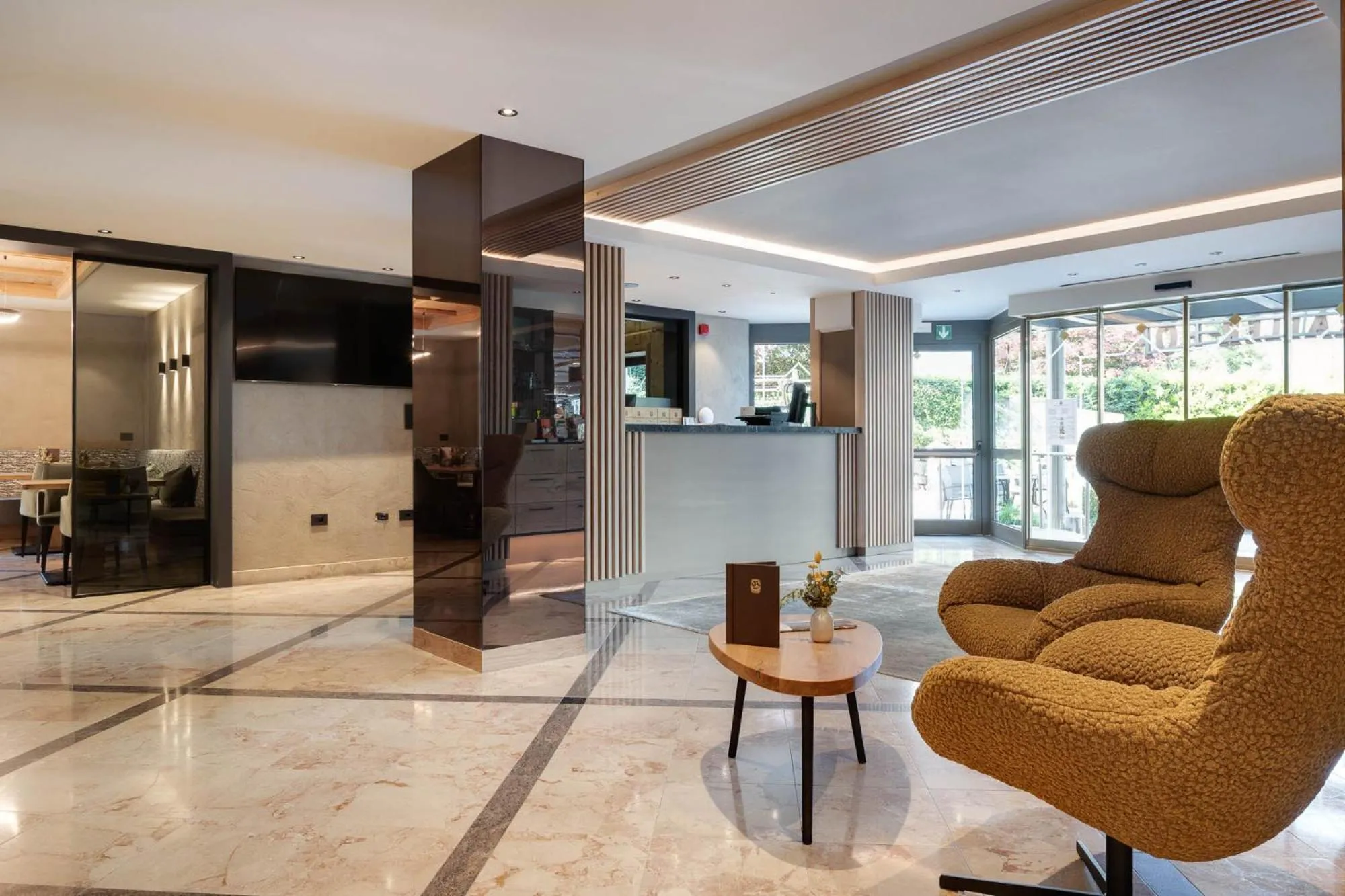 Lobby or reception in Hotel Burggräflerhof