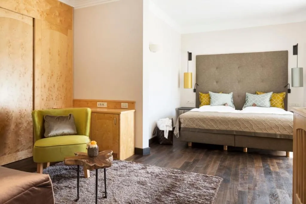 Bed in Hotel Burggräflerhof