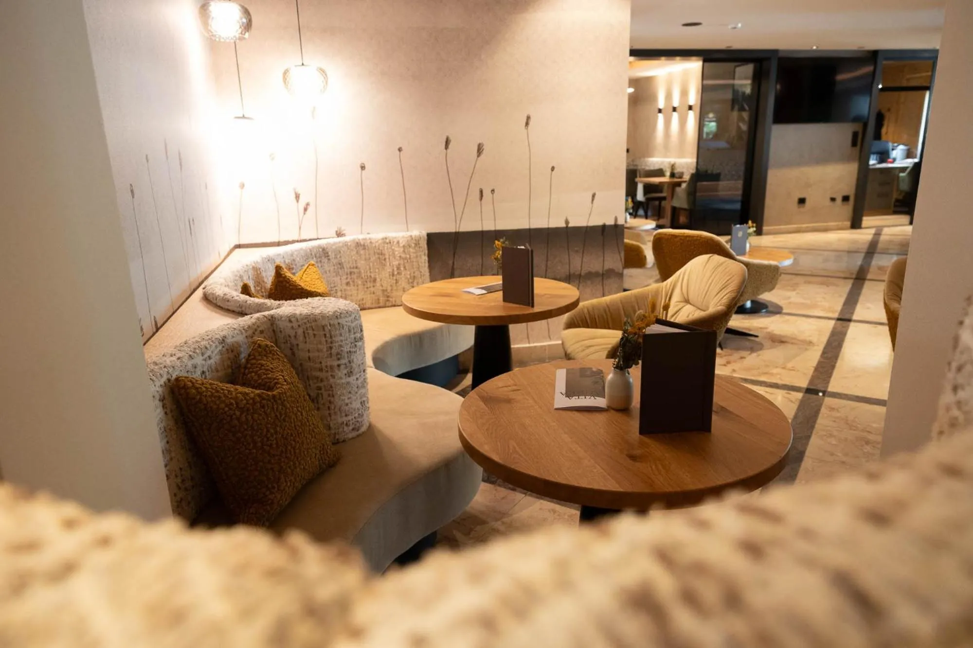 Lobby or reception in Hotel Burggräflerhof