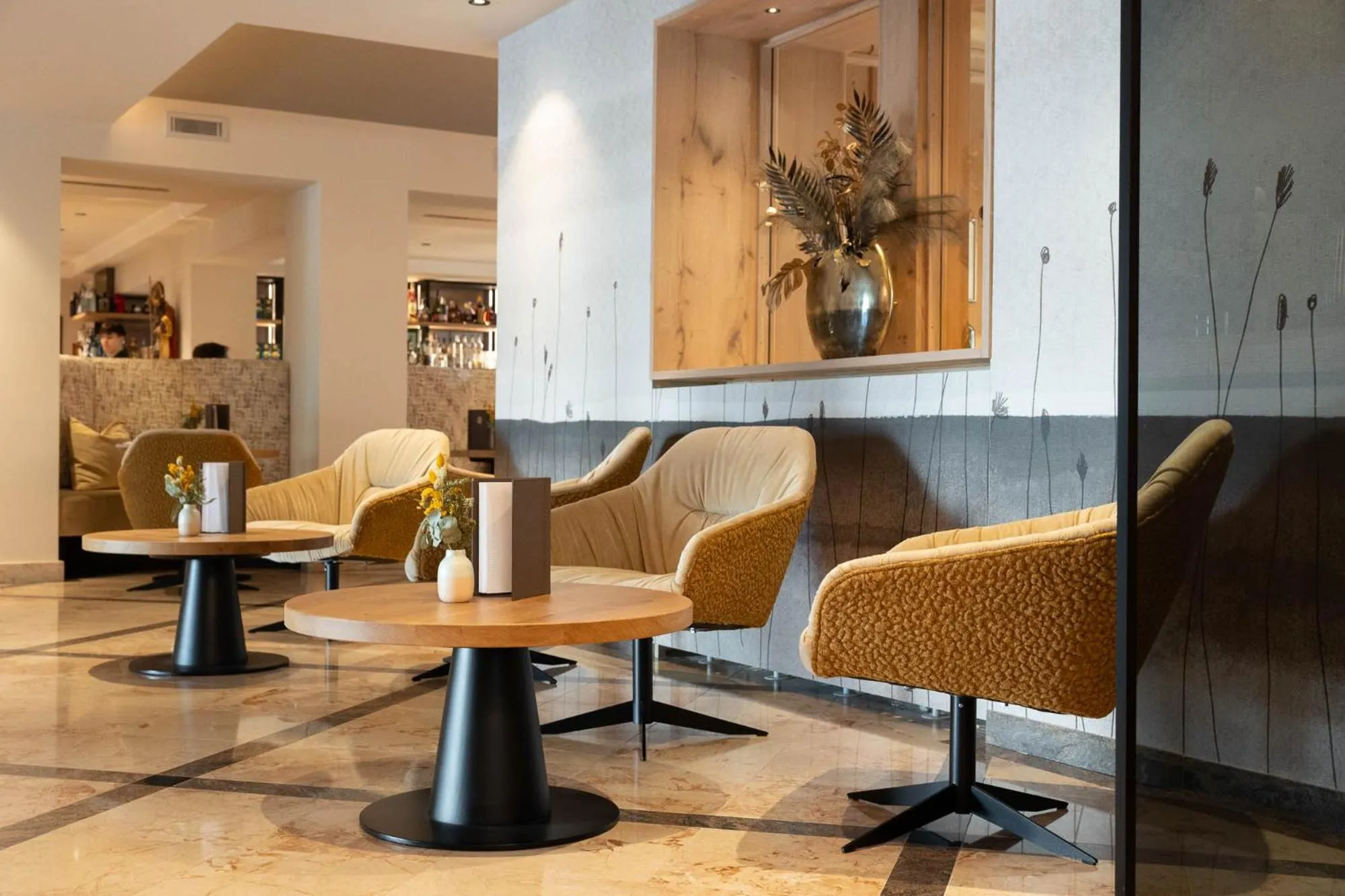 Lobby or reception in Hotel Burggräflerhof