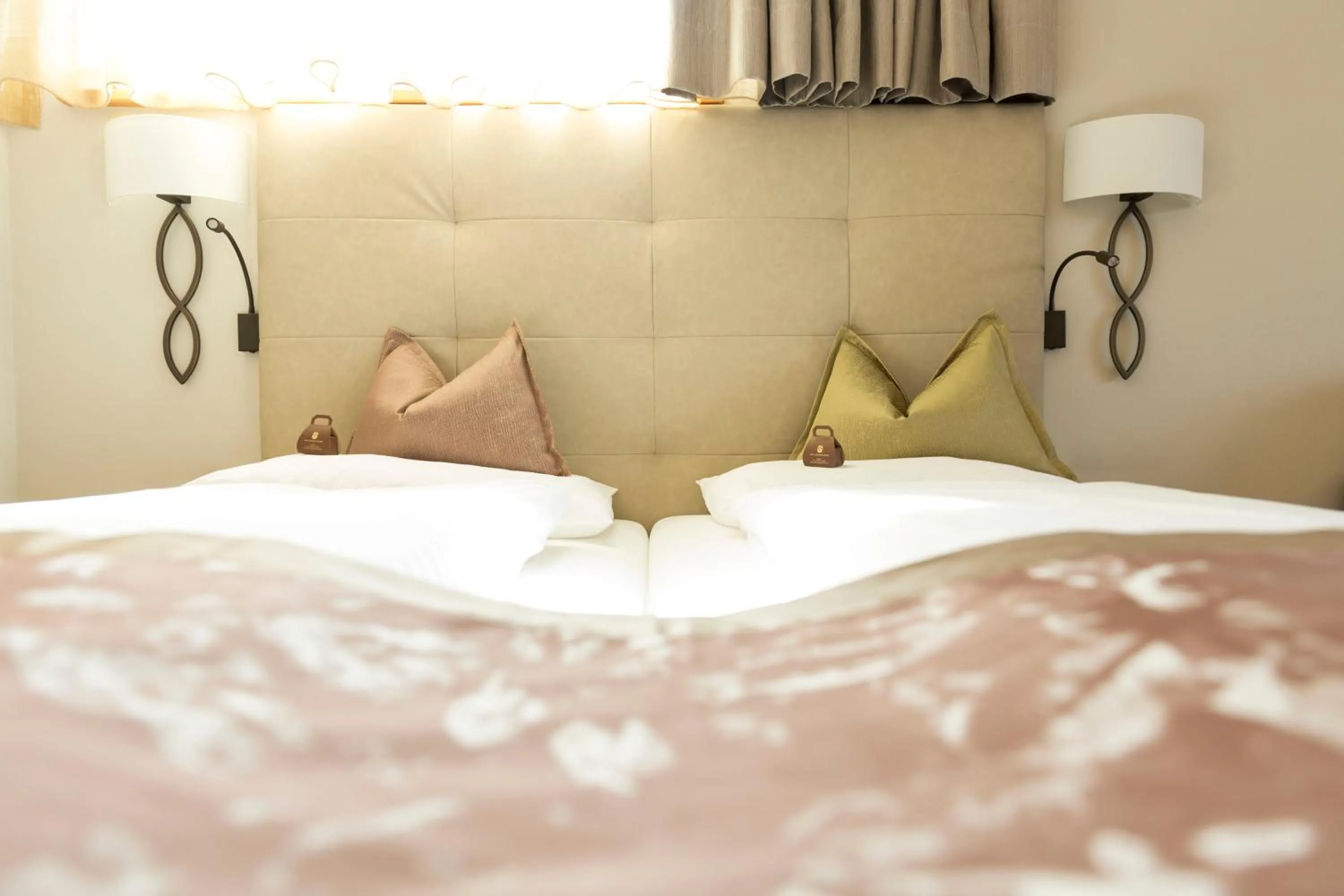 Bed in Hotel Burggräflerhof