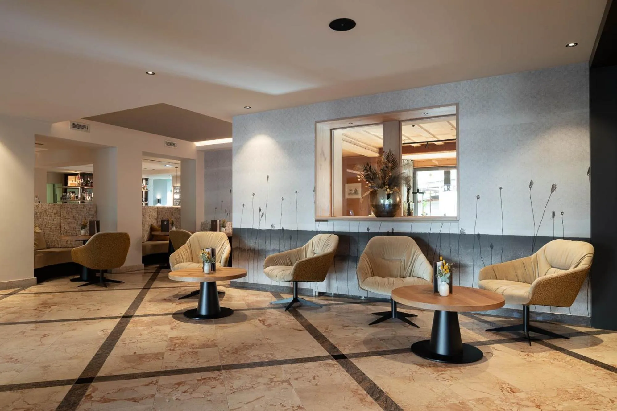 Lobby or reception in Hotel Burggräflerhof