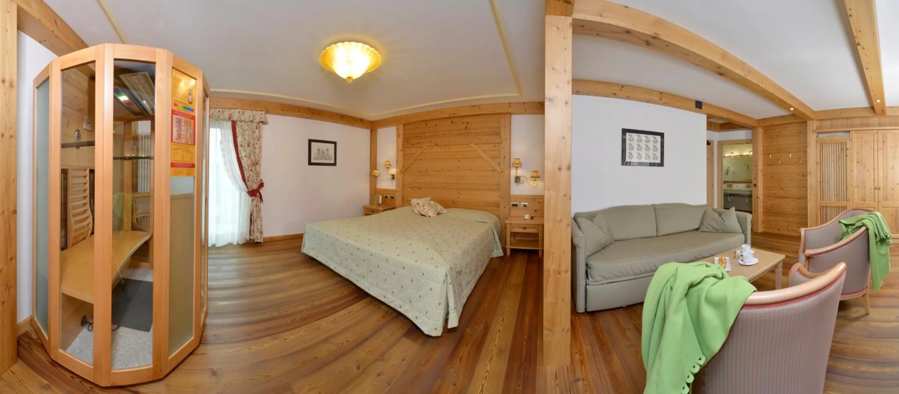 TV and multimedia, Bed in Hotel B&B Andreas