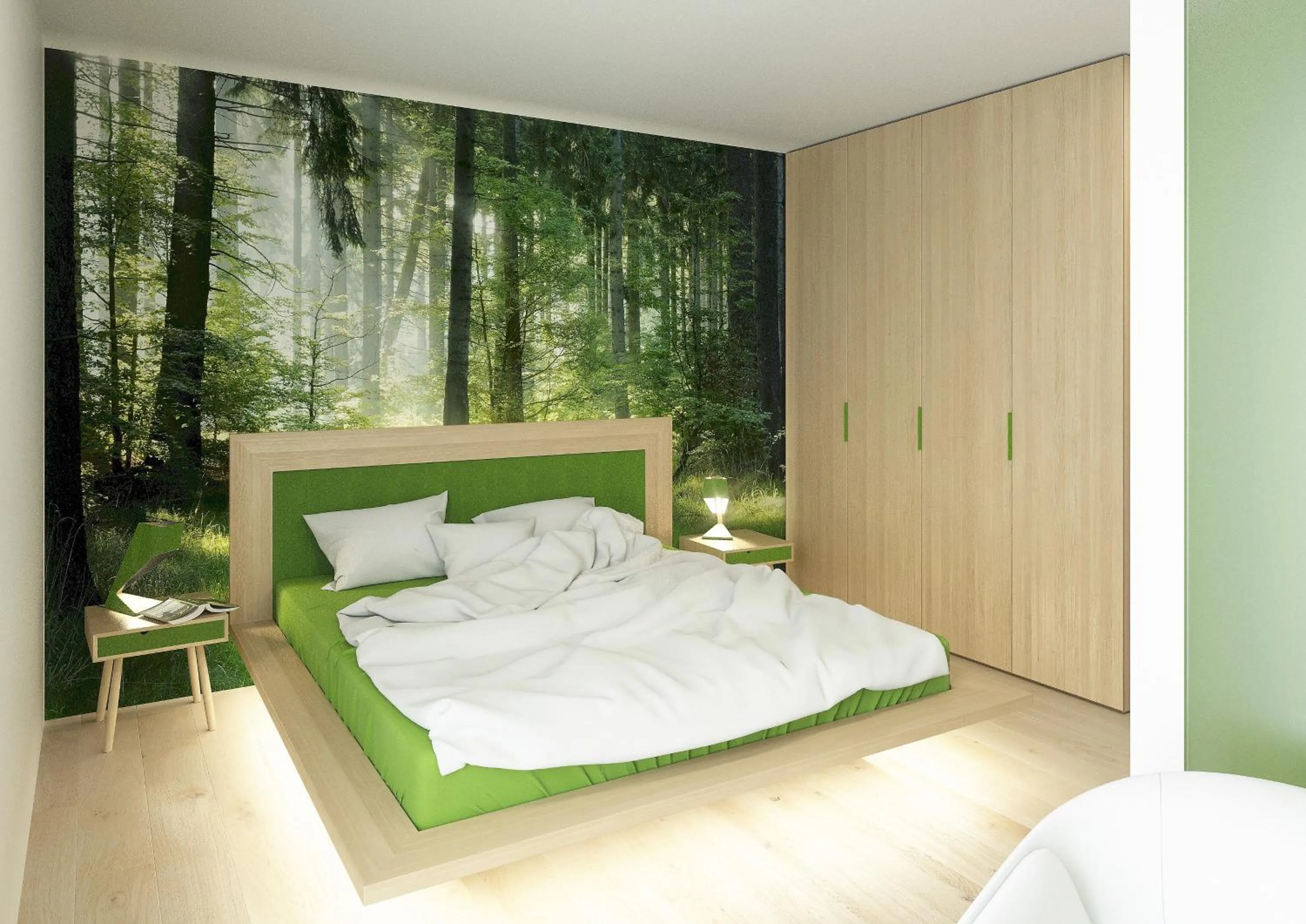 Bedroom, Bed in Hotel B&B Andreas