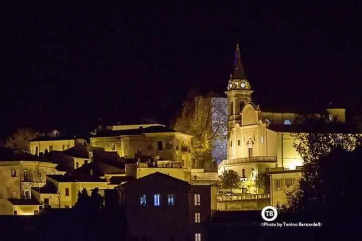 Landmark view in B&B La Meta