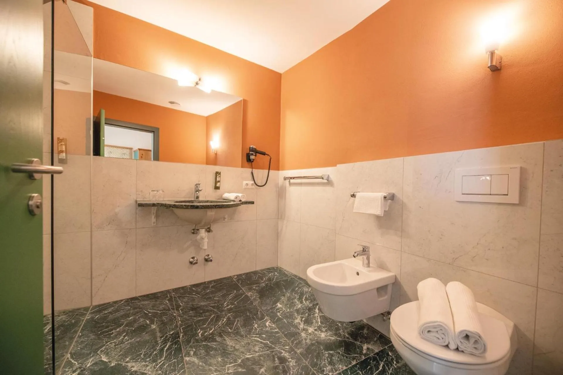 Bathroom in Hotel Gassenwirt