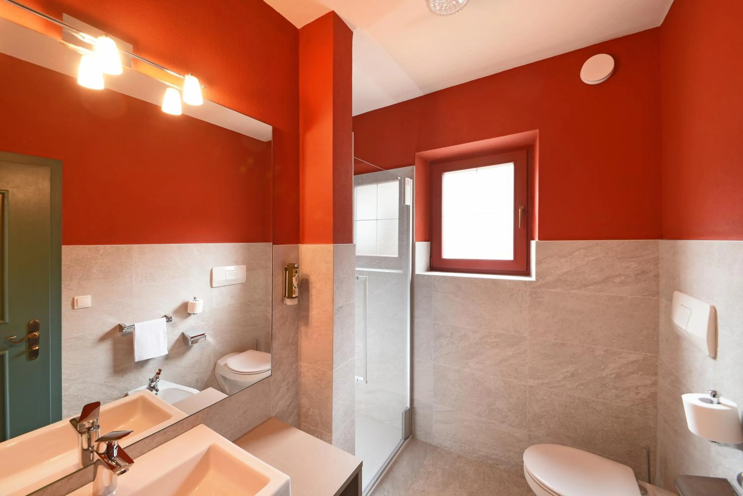 Bathroom in Hotel Gassenwirt