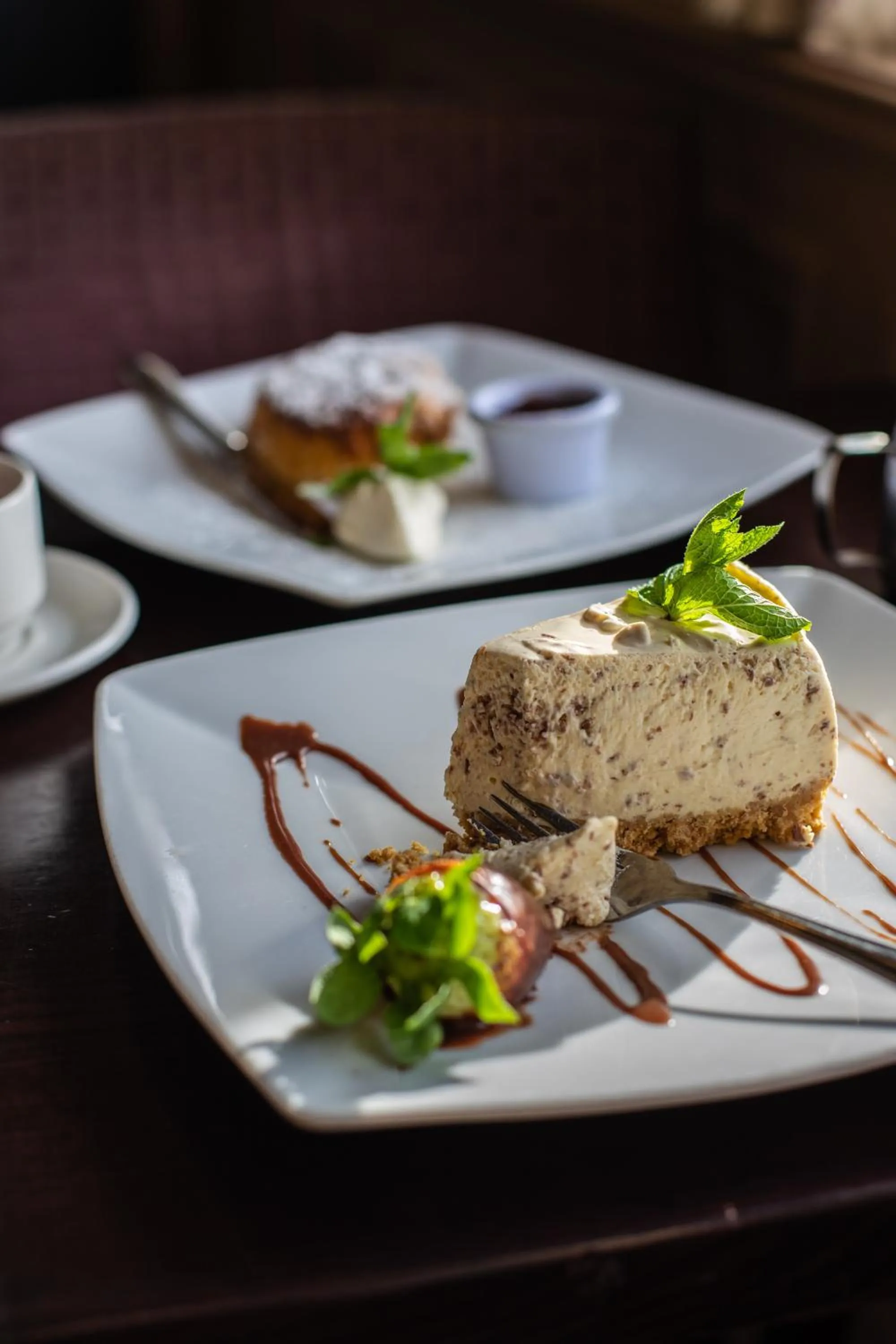 Food close-up in The Horse and Hound Hotel