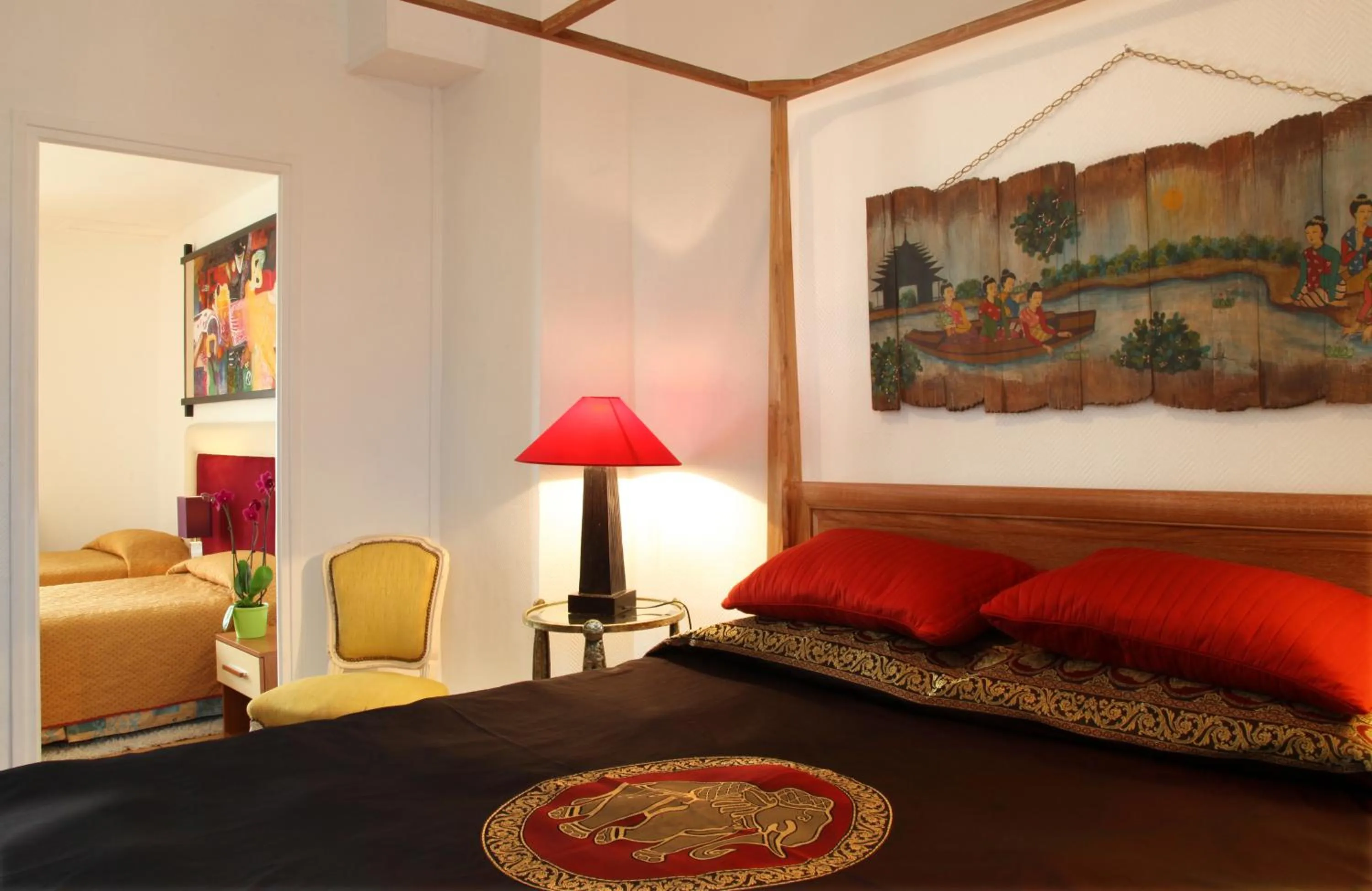 Decorative detail in Castel De Siam