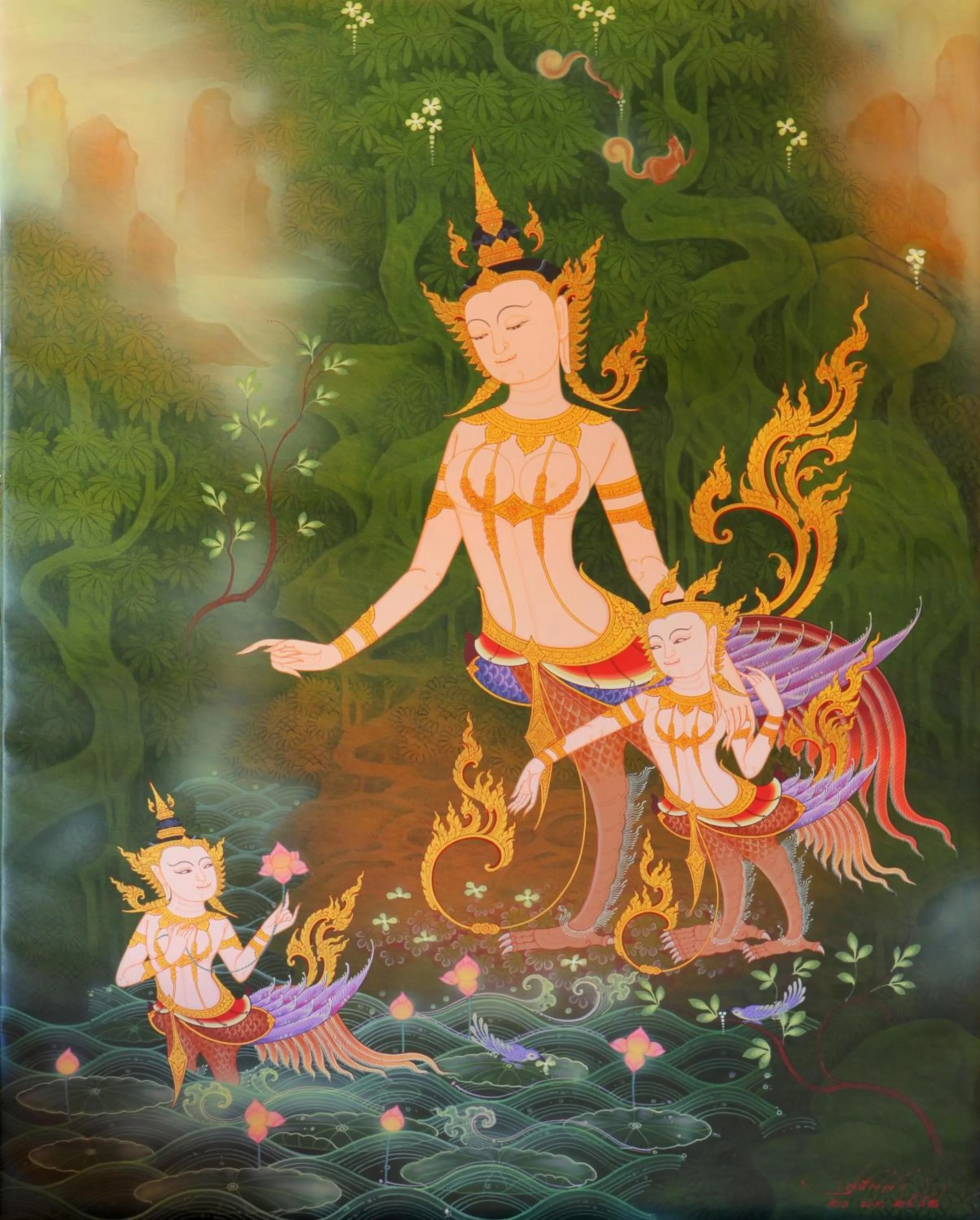 Decorative detail in Castel De Siam