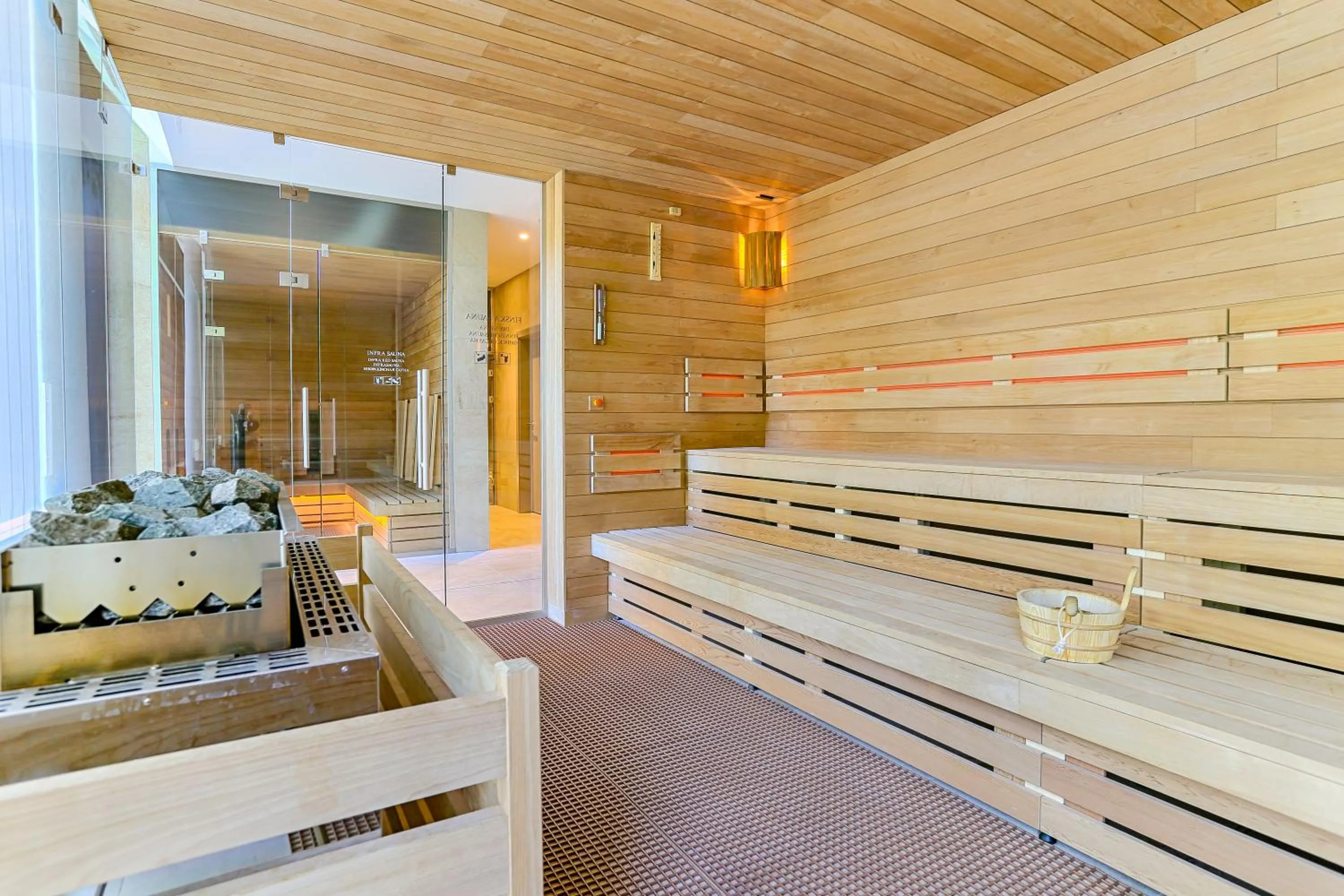 Sauna in Ensana Thermia Palace