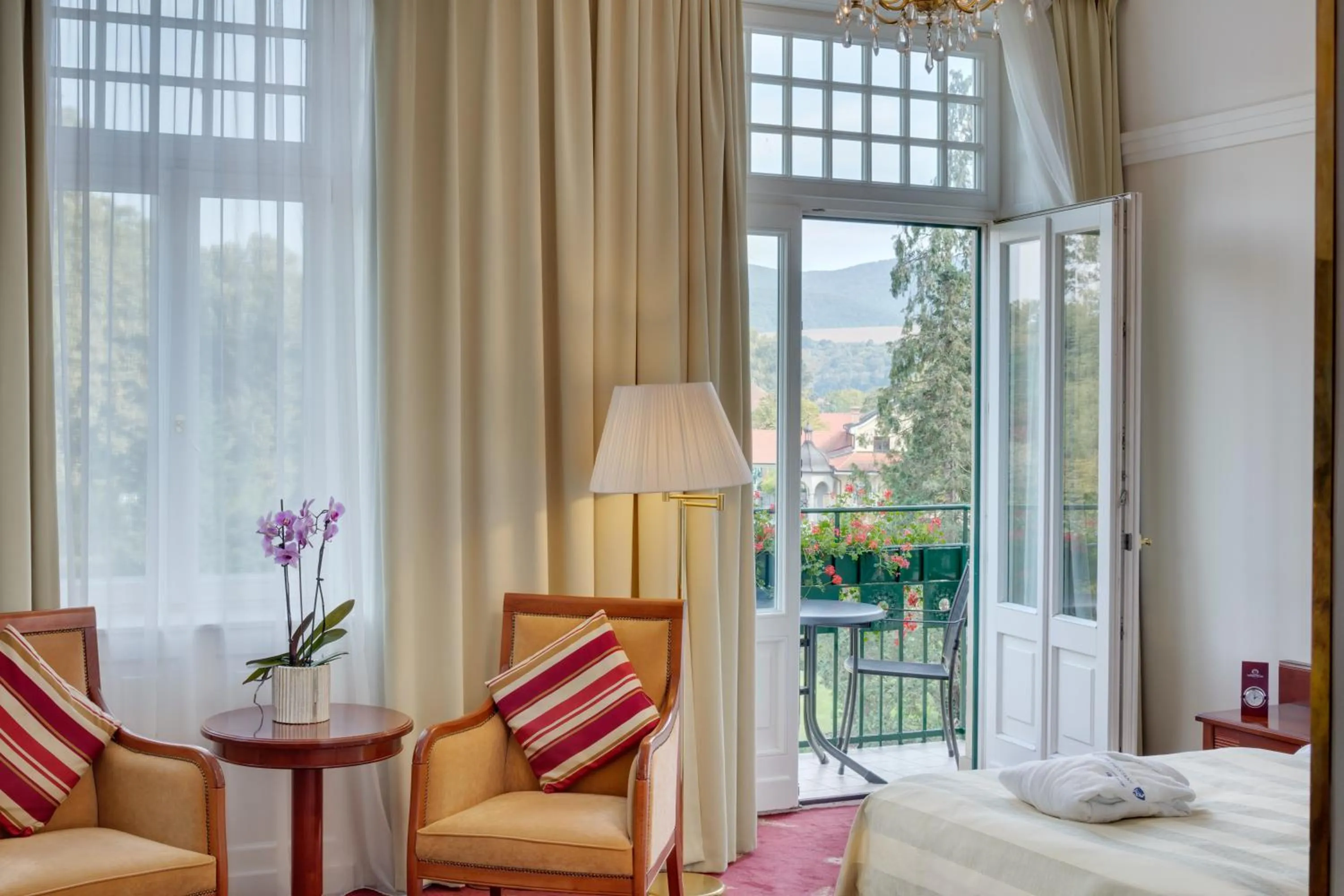 Bedroom, Bed in Ensana Thermia Palace