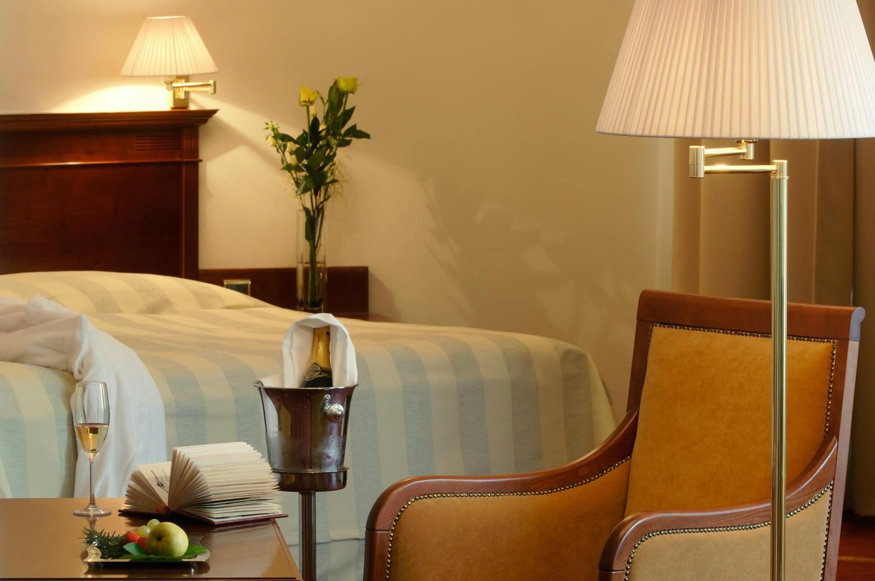 Bedroom, Bed in Ensana Thermia Palace