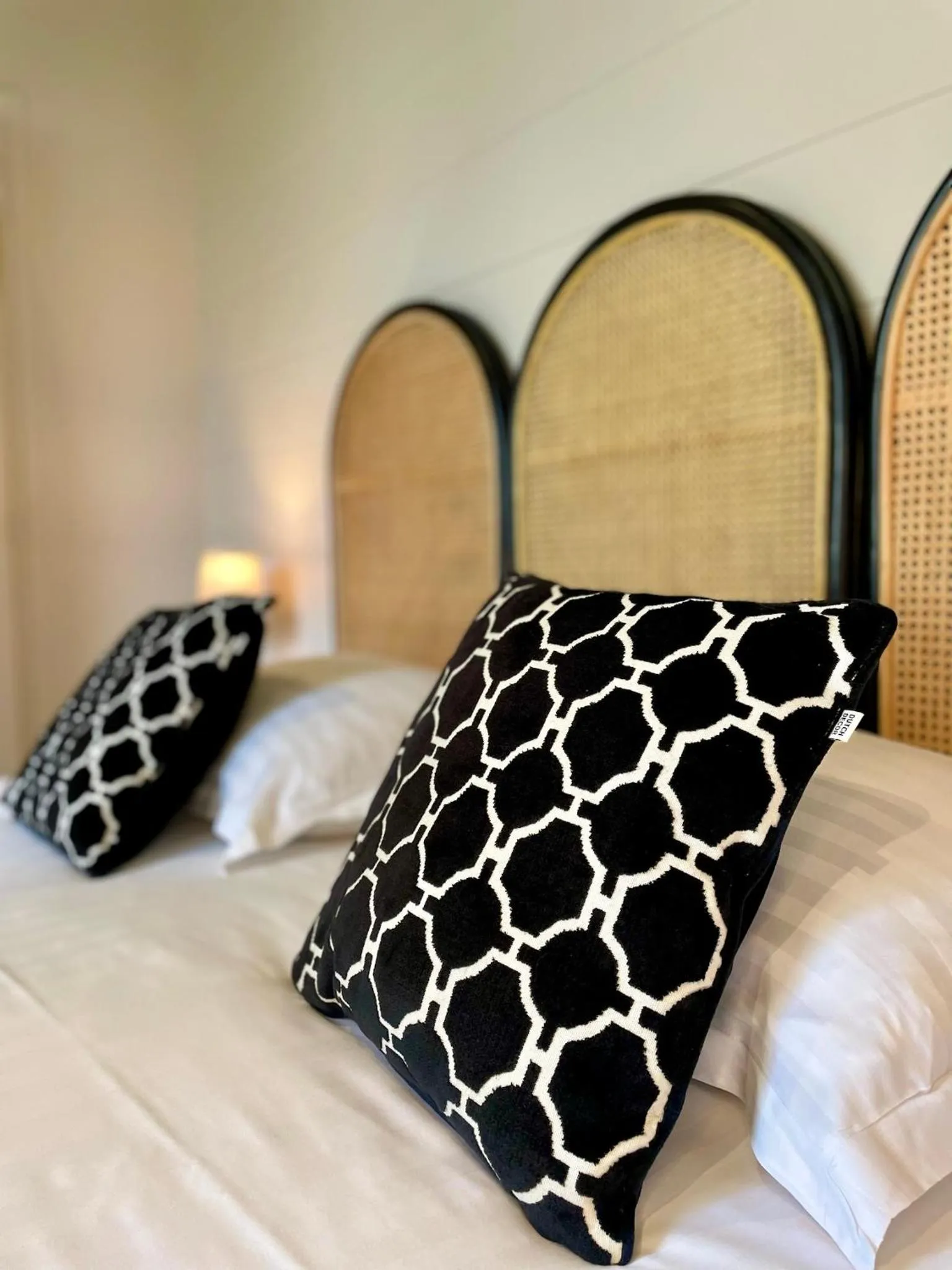 Bed in Hôtel Les Costans, The Originals Relais