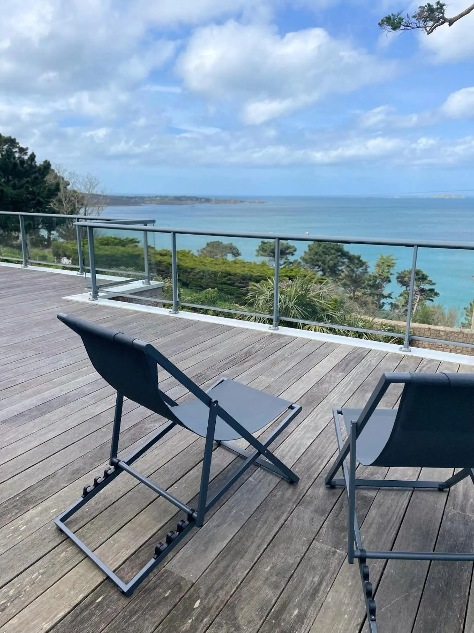 Balcony/Terrace in Hôtel Les Costans, The Originals Relais