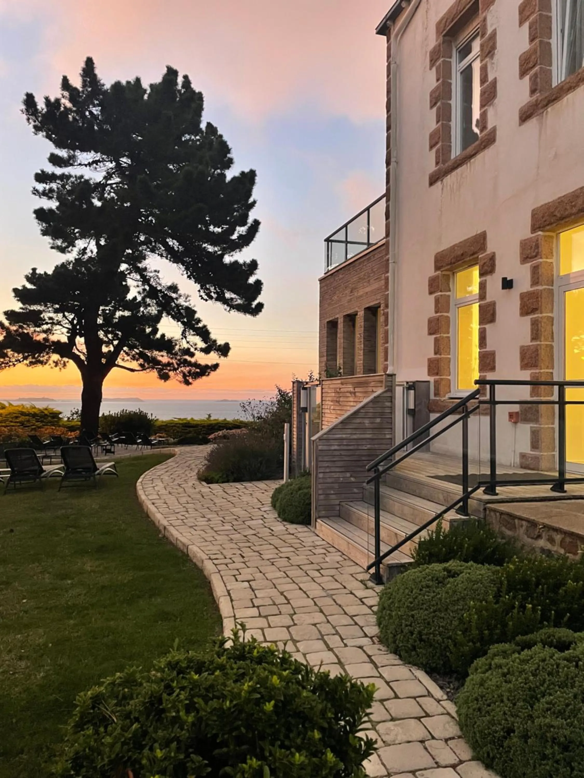 Property building in Hôtel Les Costans, The Originals Relais