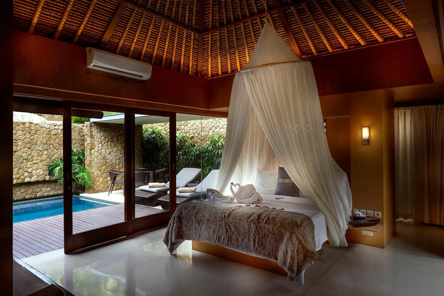 Natural landscape, Bed in THE HAVEN Bali Seminyak