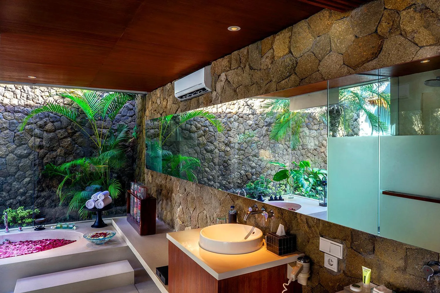 Bathroom in THE HAVEN Bali Seminyak