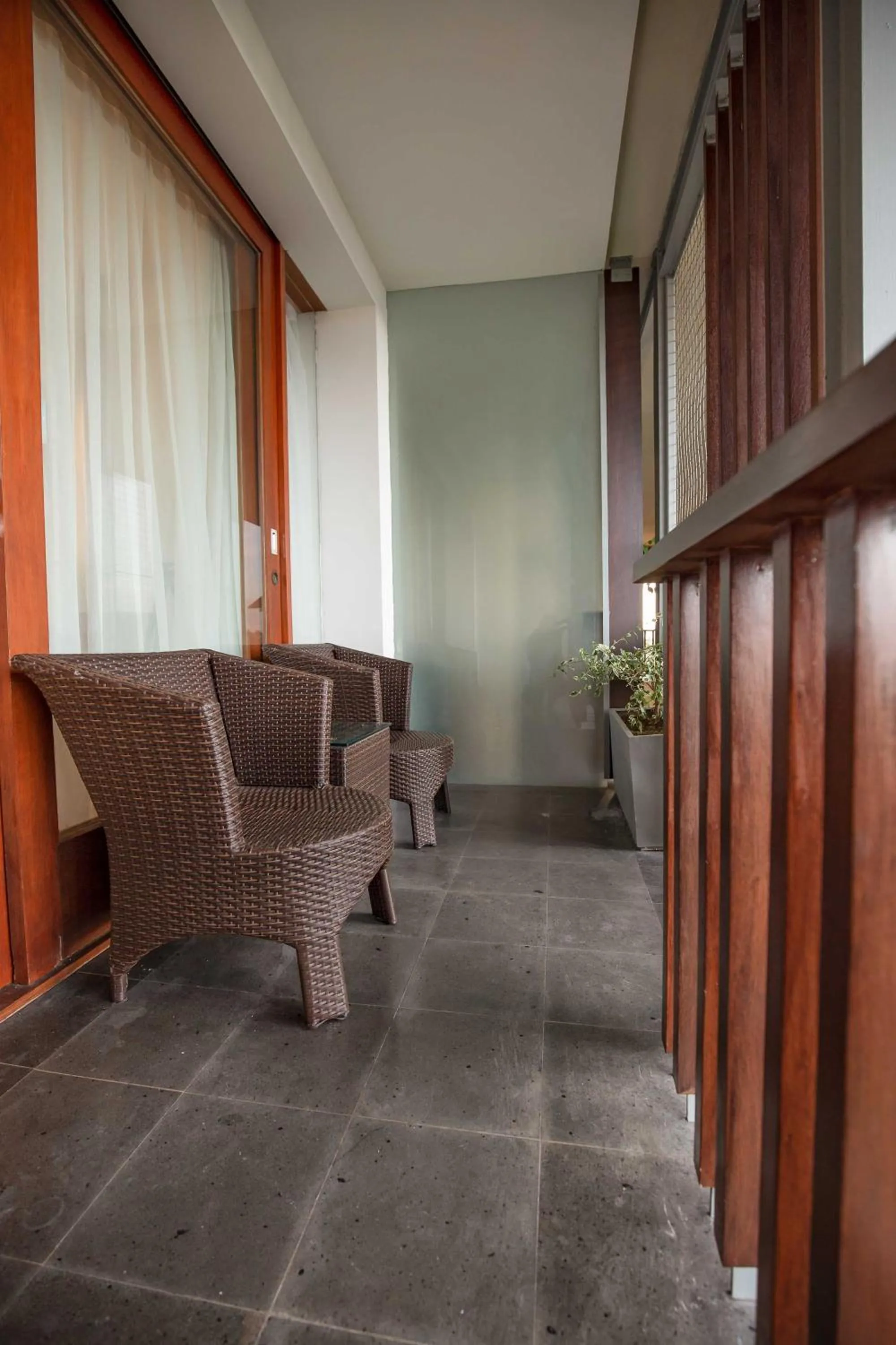 Balcony/Terrace in THE HAVEN Bali Seminyak