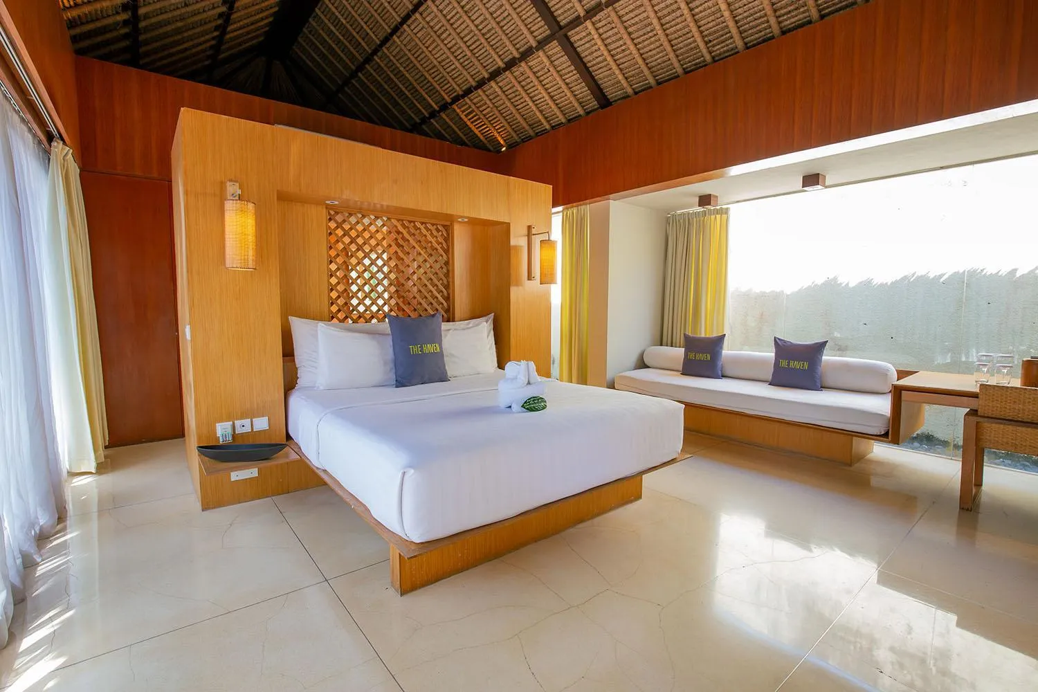 Bed in THE HAVEN Bali Seminyak