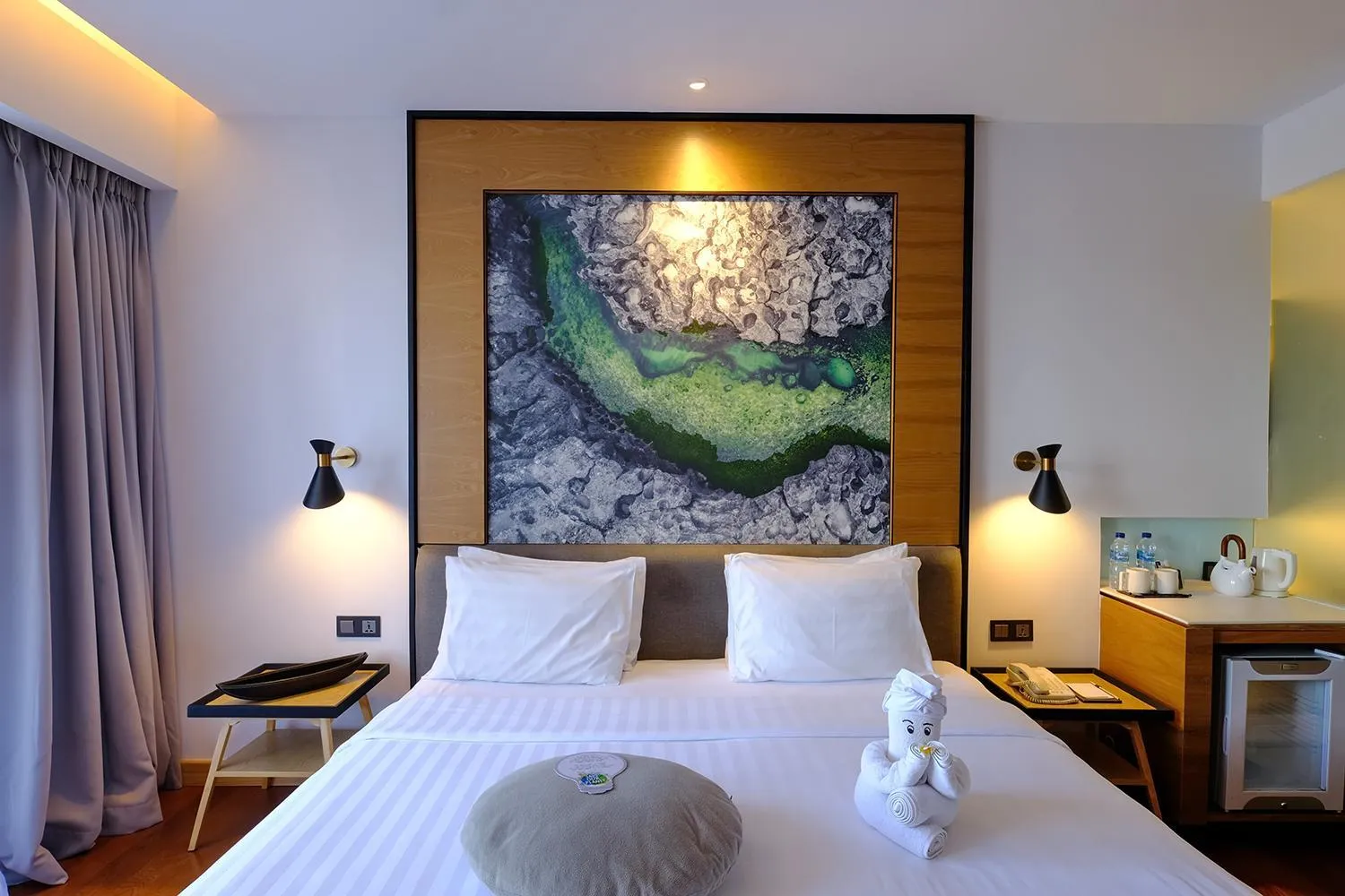 Bed in THE HAVEN Bali Seminyak