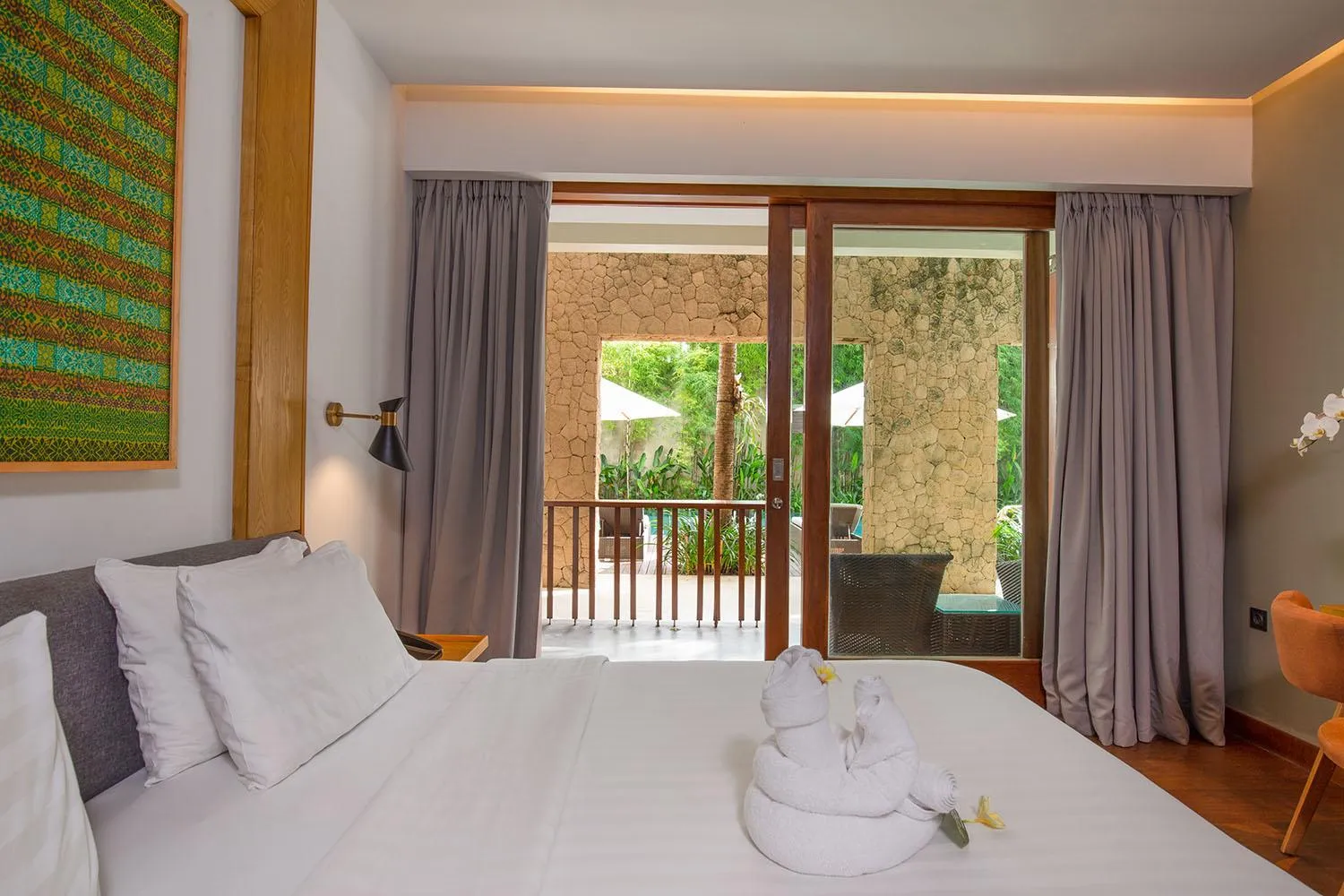Bed in THE HAVEN Bali Seminyak