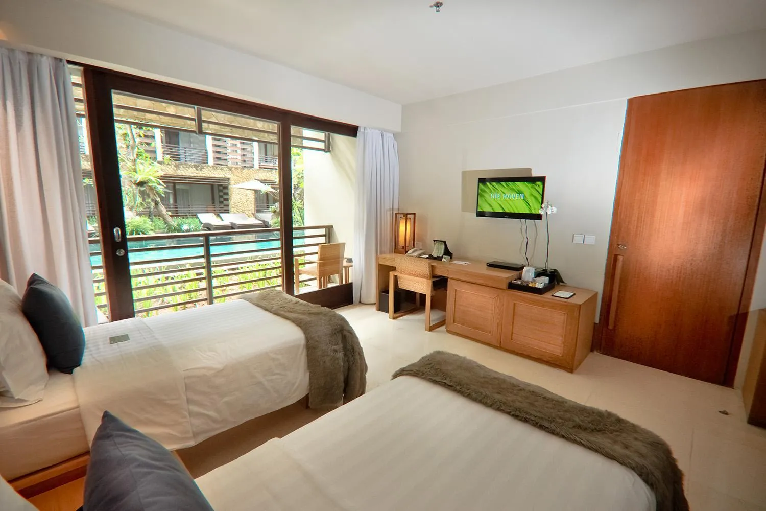 TV and multimedia, Bed in THE HAVEN Bali Seminyak