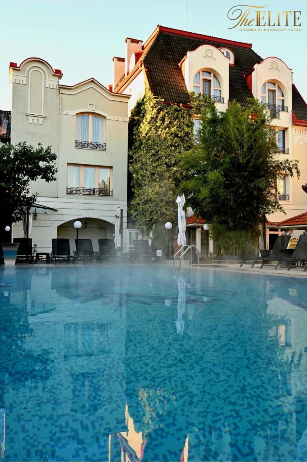 Swimming pool in The Elite - Oradea's Legendary Hotel