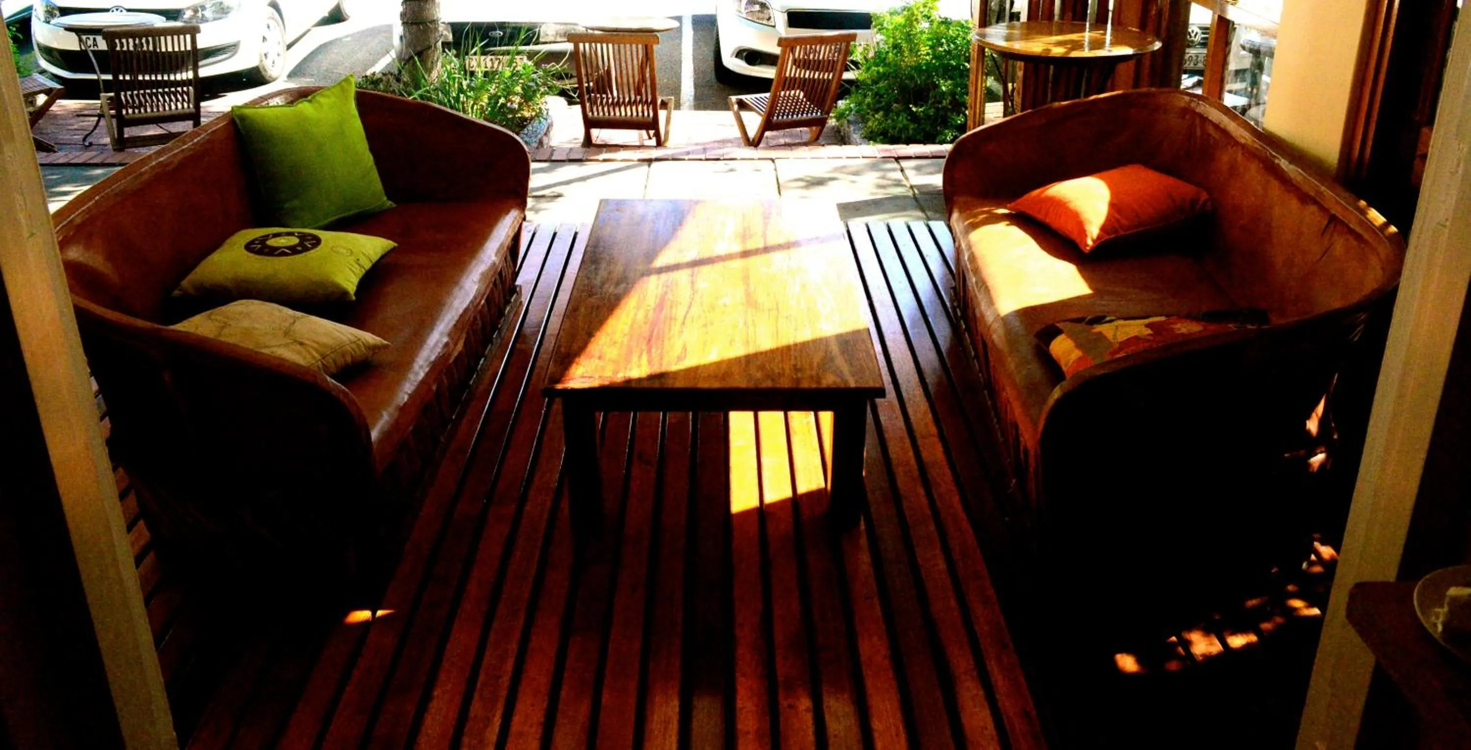 Patio in iKhaya Lodge