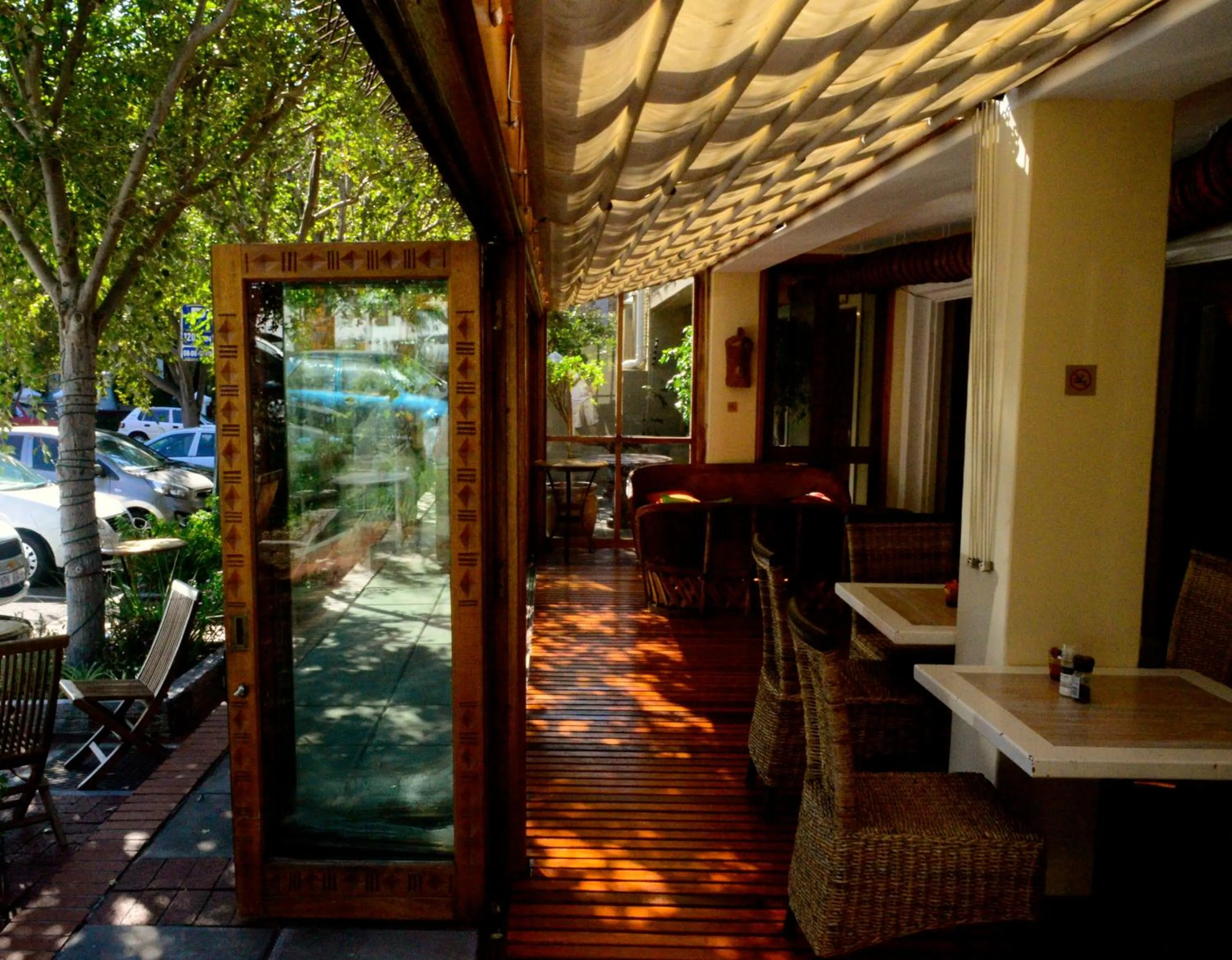 Patio in iKhaya Lodge