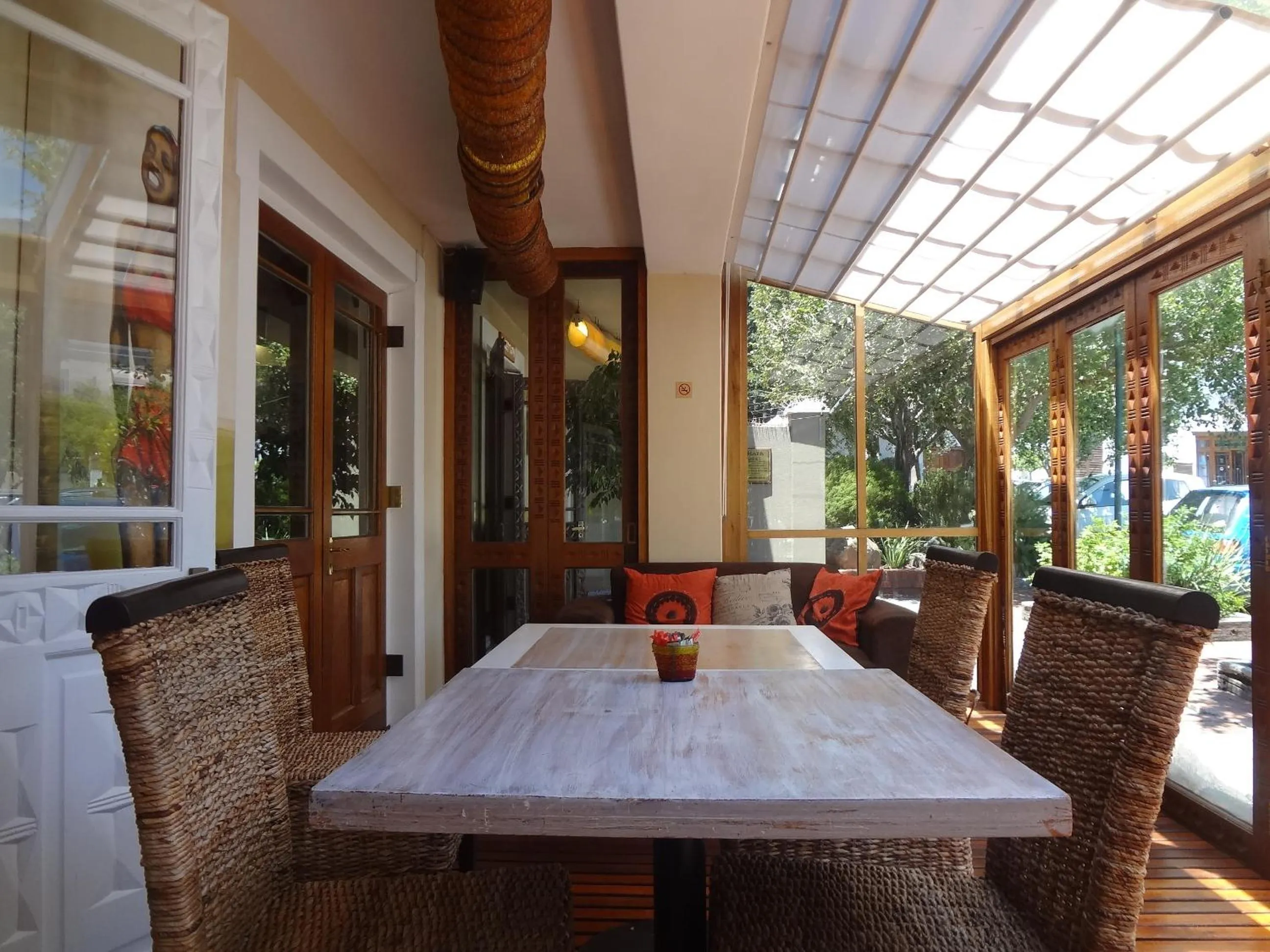 Patio in iKhaya Lodge